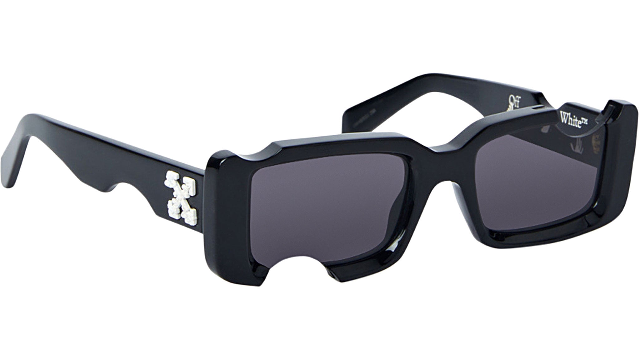 Off-White Cady Black Dark Grey Sunglasses - Main Image
