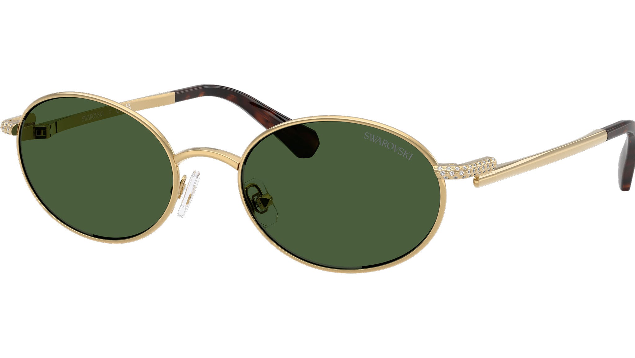 Swarovski SK7033 Sunglasses 400471 Gold - eye-oo.com