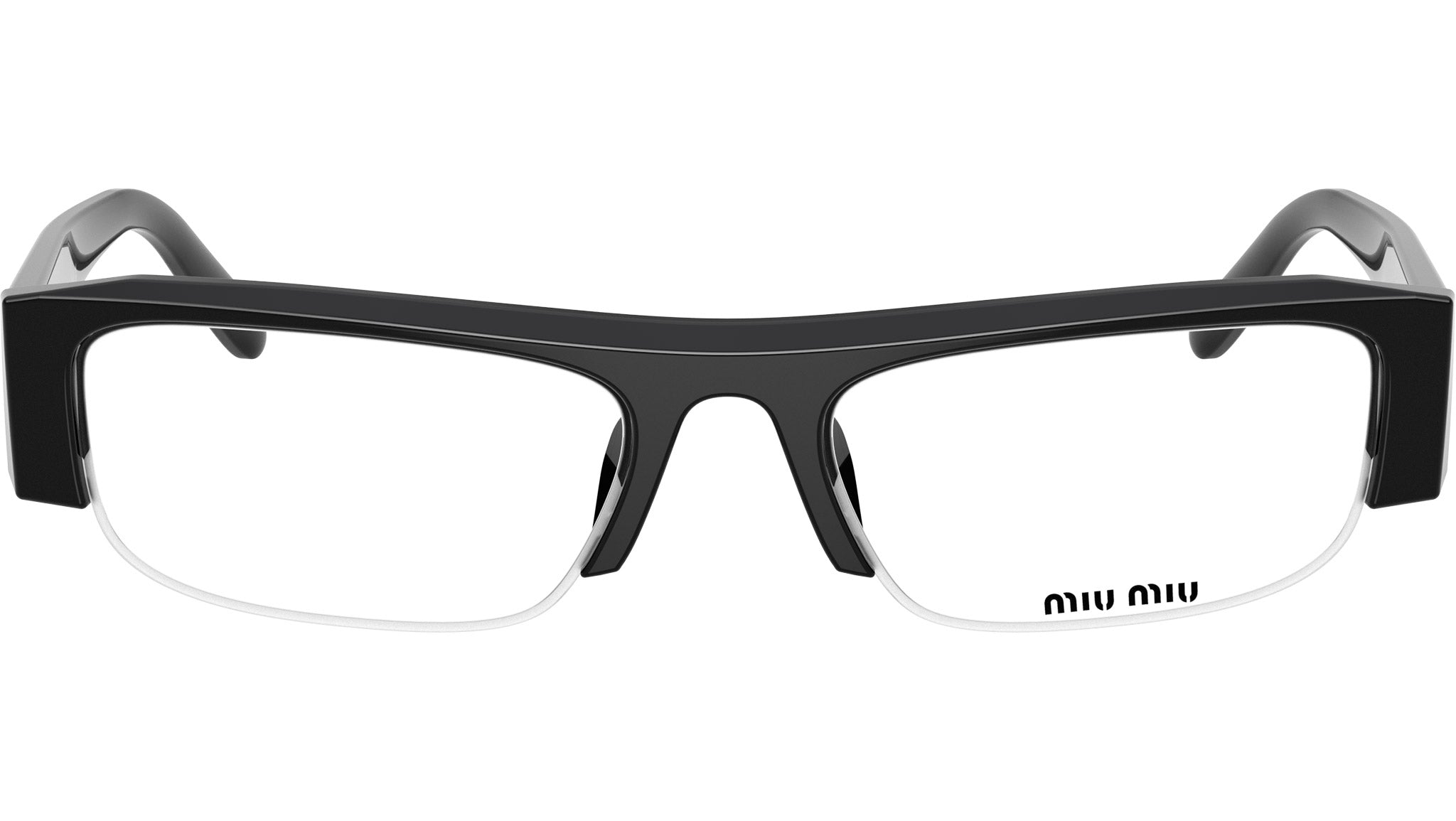 Miu Miu MUB07S Sunglasses 16K08N Black - eye-oo.com