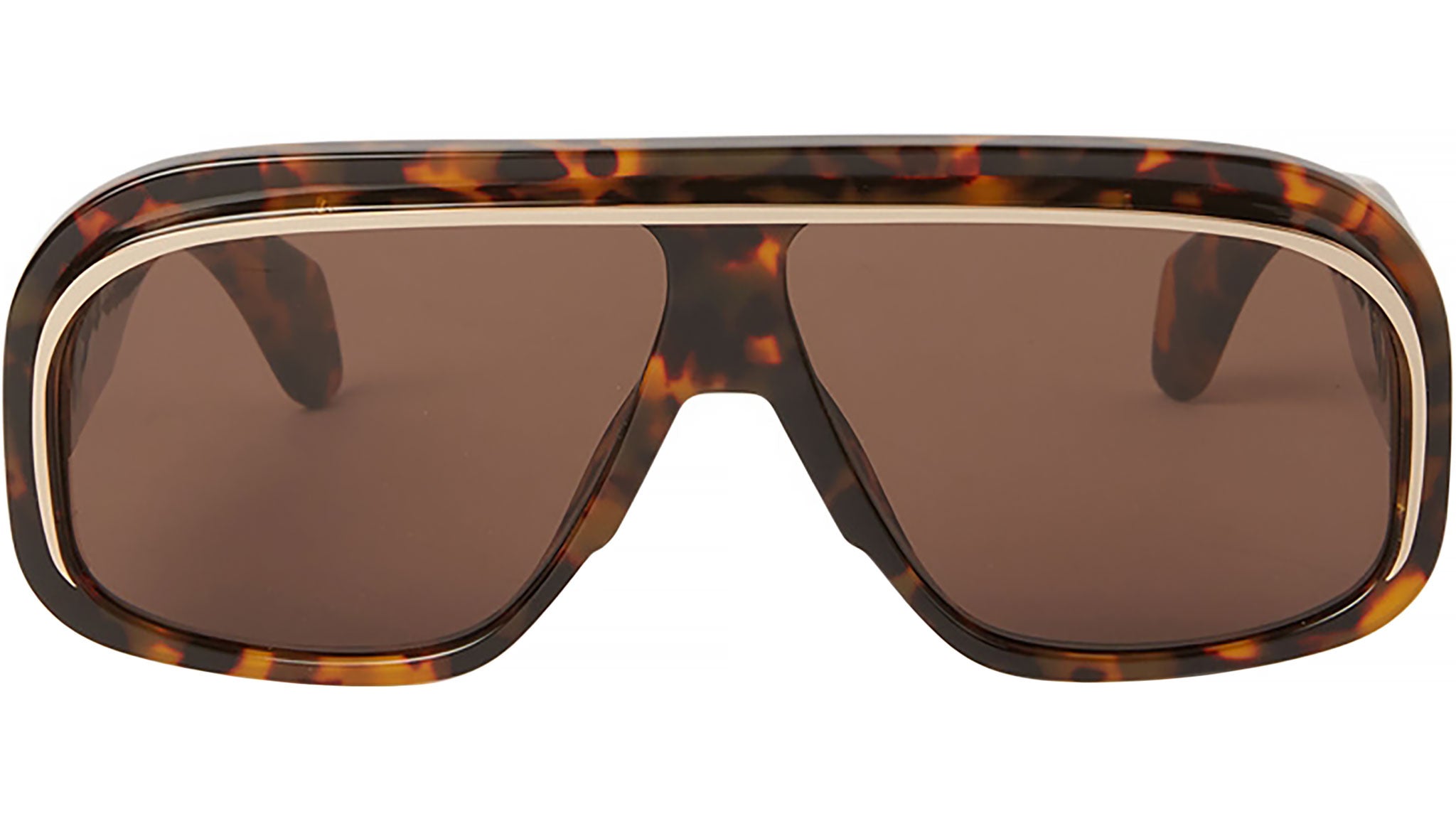 Palm Angels PALMDALE Sunglasses 6064 Havana acetate Cat eye New, PALM ANGELS Palmdale Sunglasses PERI054 6064 Authentic main image 2