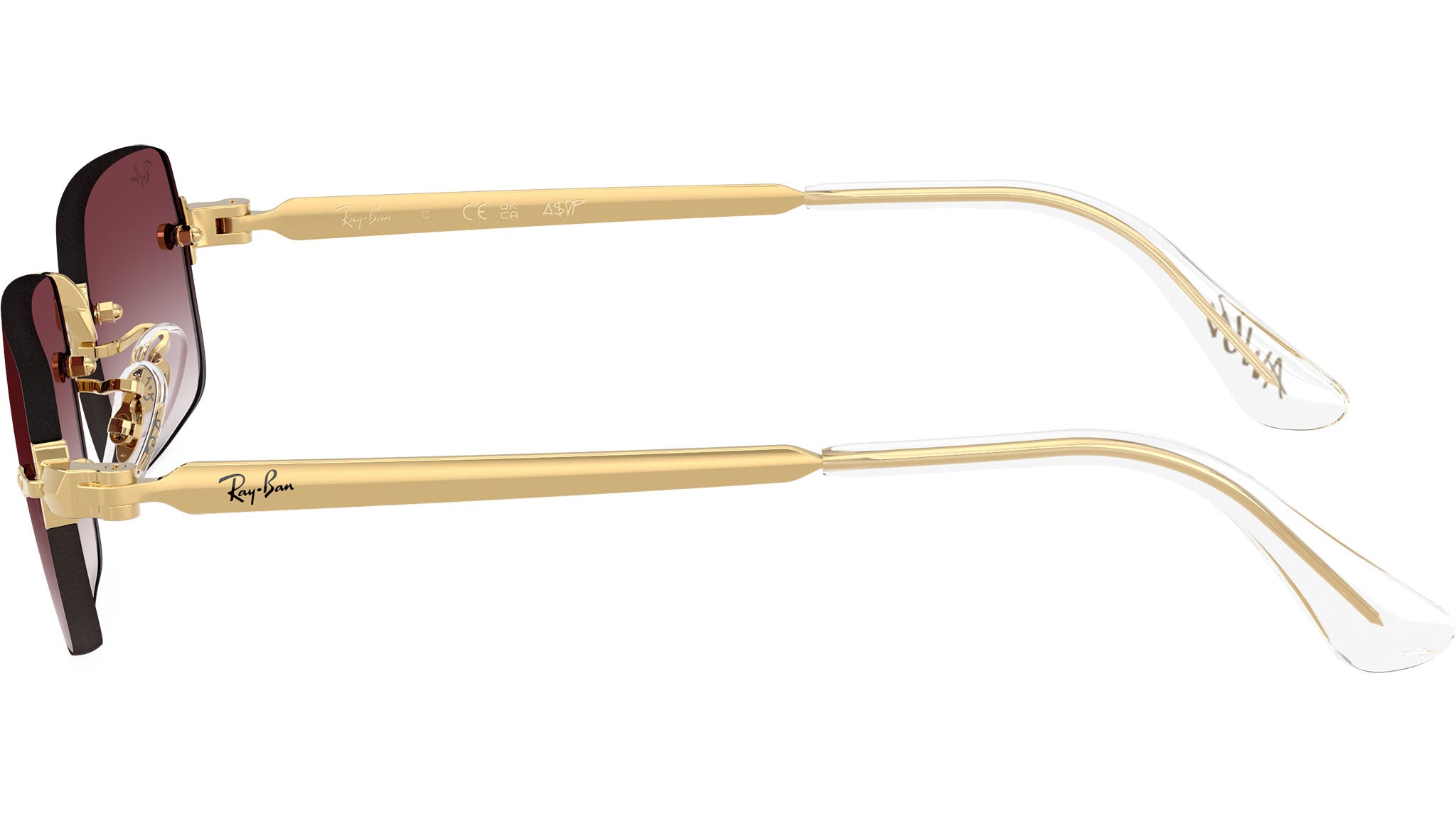 Ray-Ban RB3928 Sunglasses 001/8H Arista Gold - eye-oo.com display picture 2