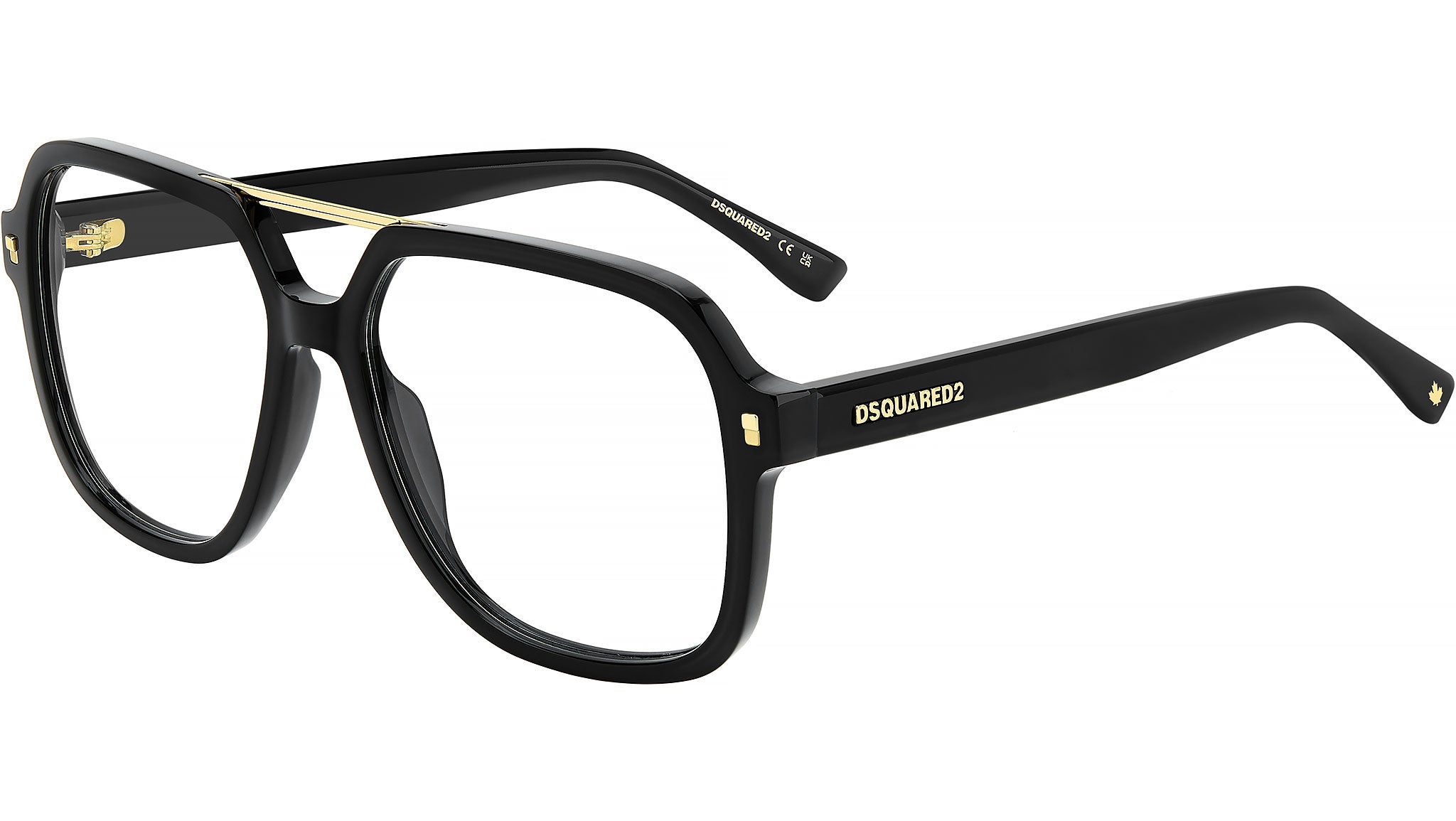 Dsquared2 Optical Frame D2 0145 807 Black - eye-oo.com