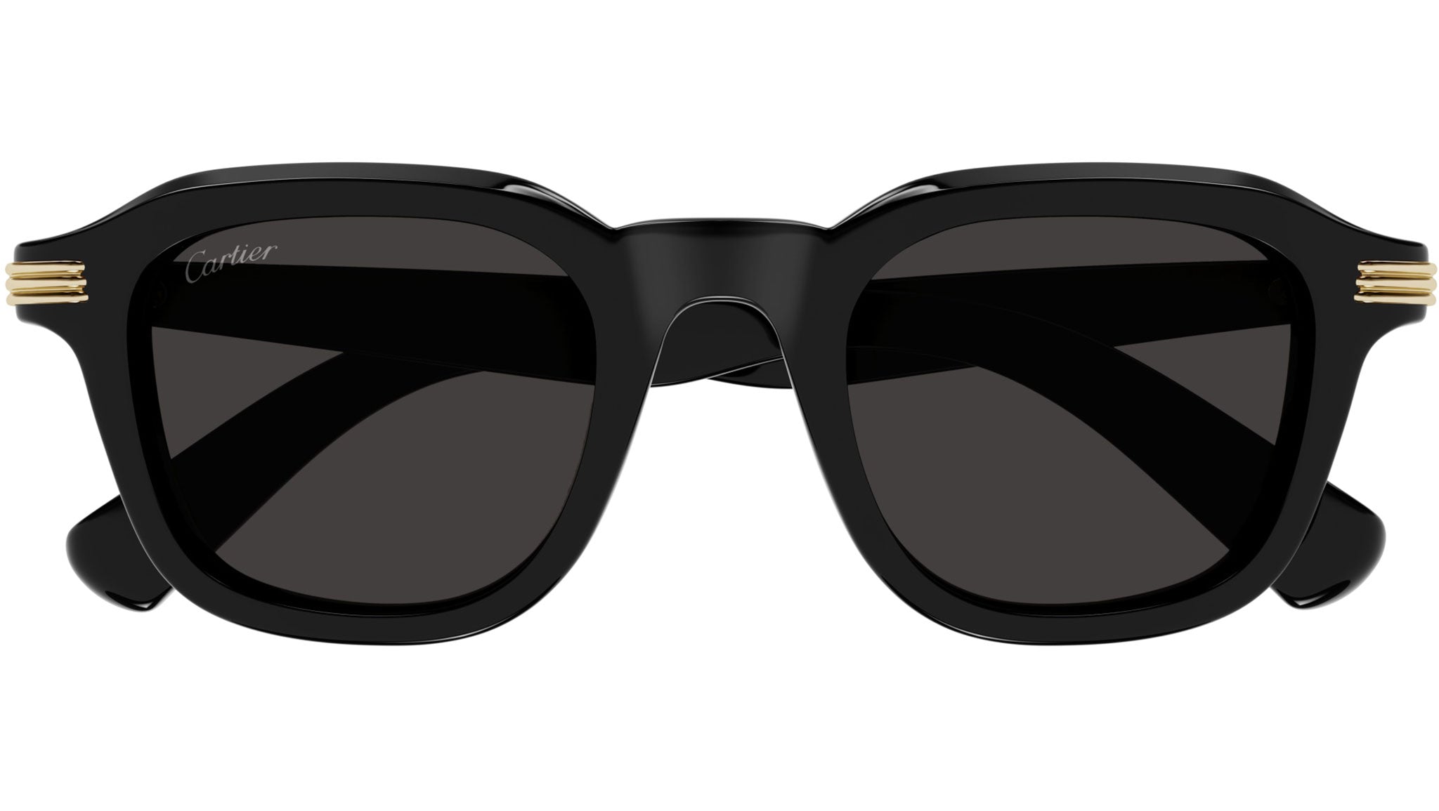 Cartier CT0536S Sunglasses 001 Black - eye-oo.com
