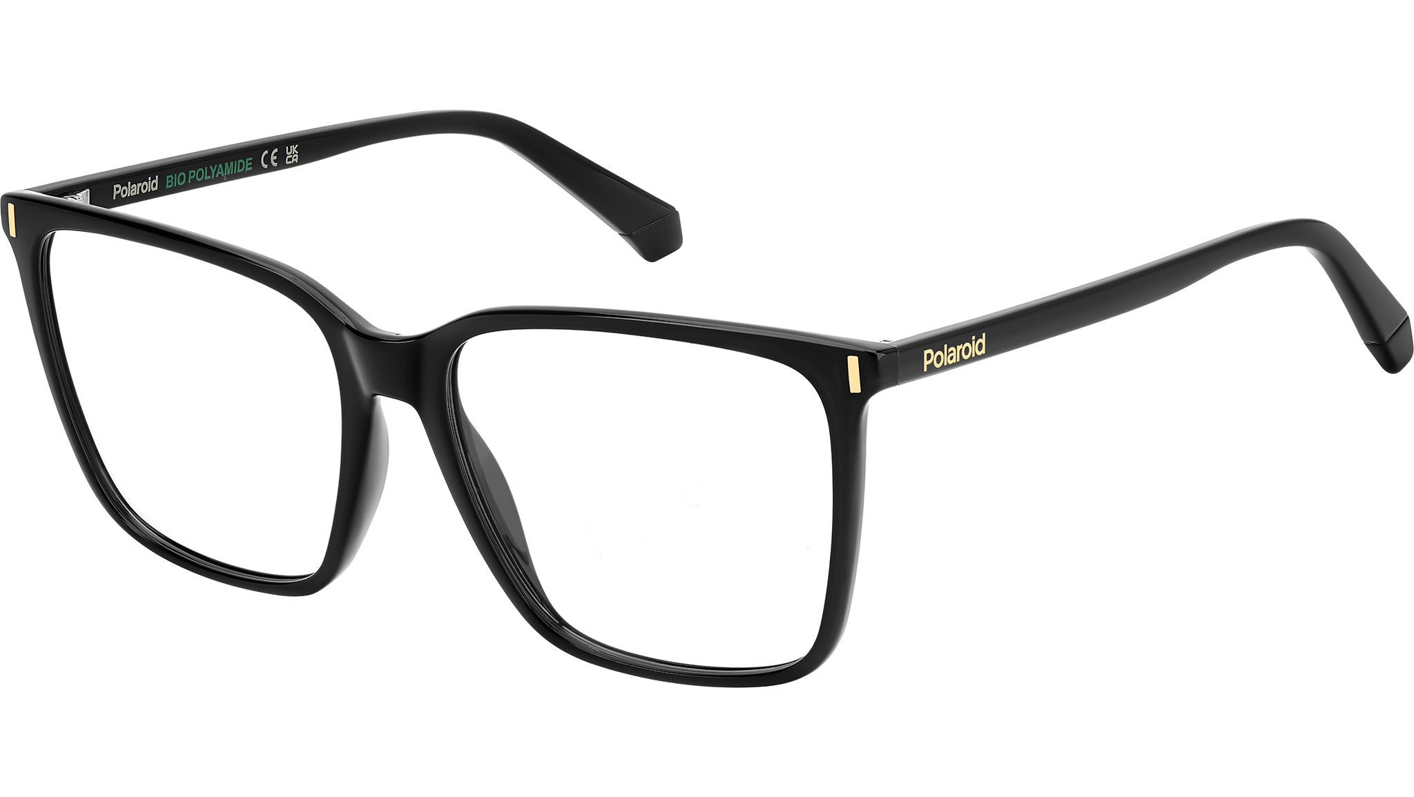 Polaroid Black Polyamide Glasses Women\'s (Frames) Polaroid PLD D553 807 Optical Frame Black - eye-oo.com main image 4