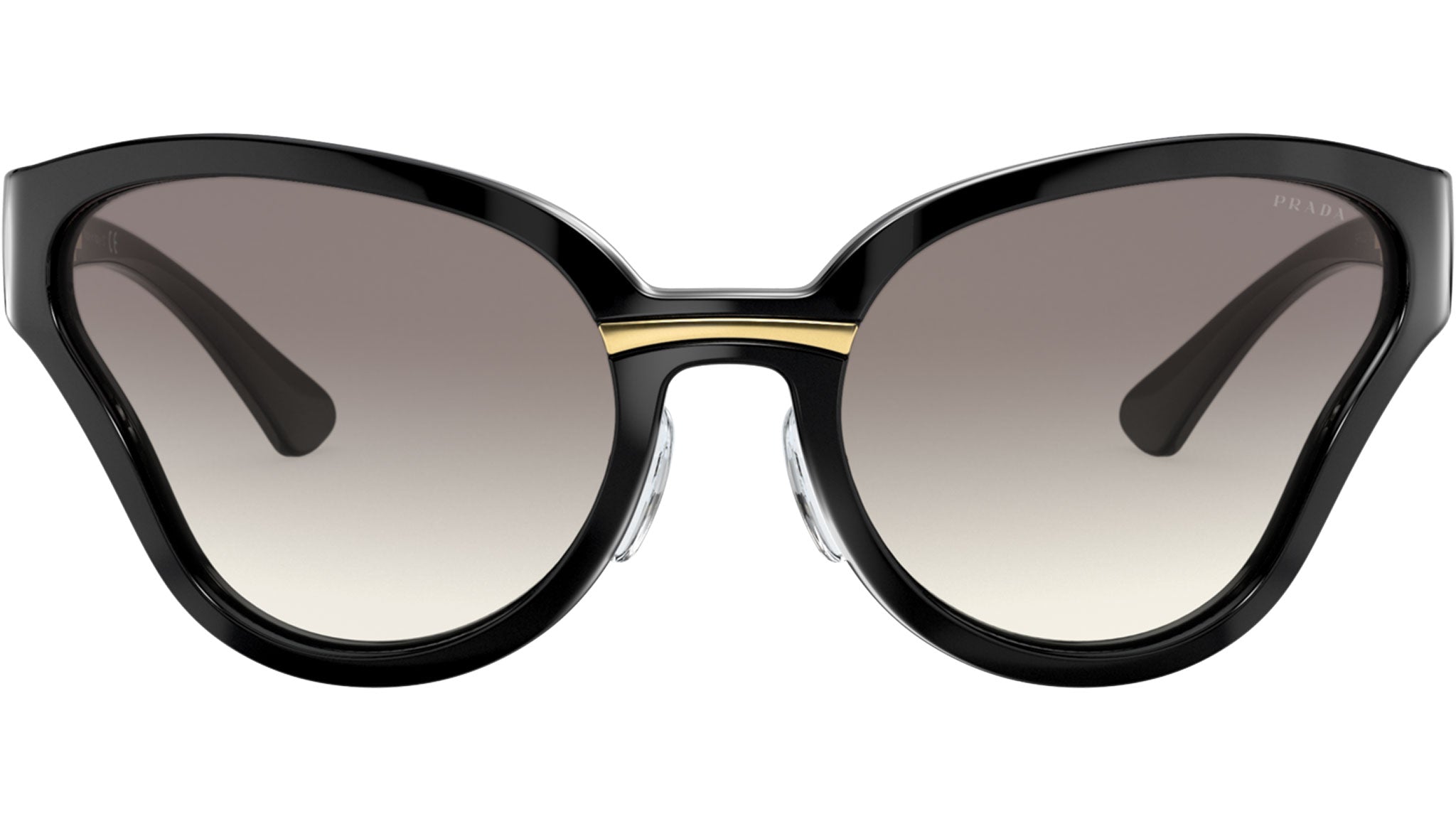 Prada 0PR 22VS 1AB0A7 Black Cateye  Sunglasses Prada 0PR 22VS 1AB0A7 Black Cateye Sunglasses | Fash Brands main image 3