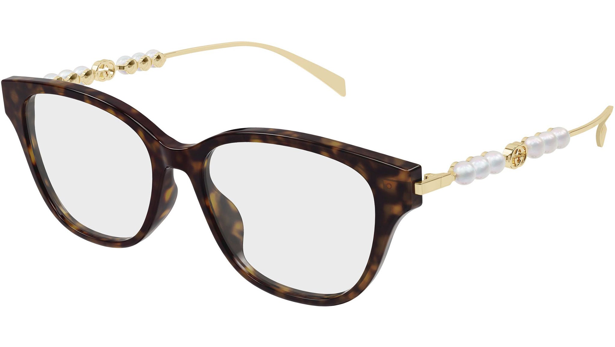 Gucci GG1972OA 003 Havana Panthos Eyeglasses - eye-oo.com