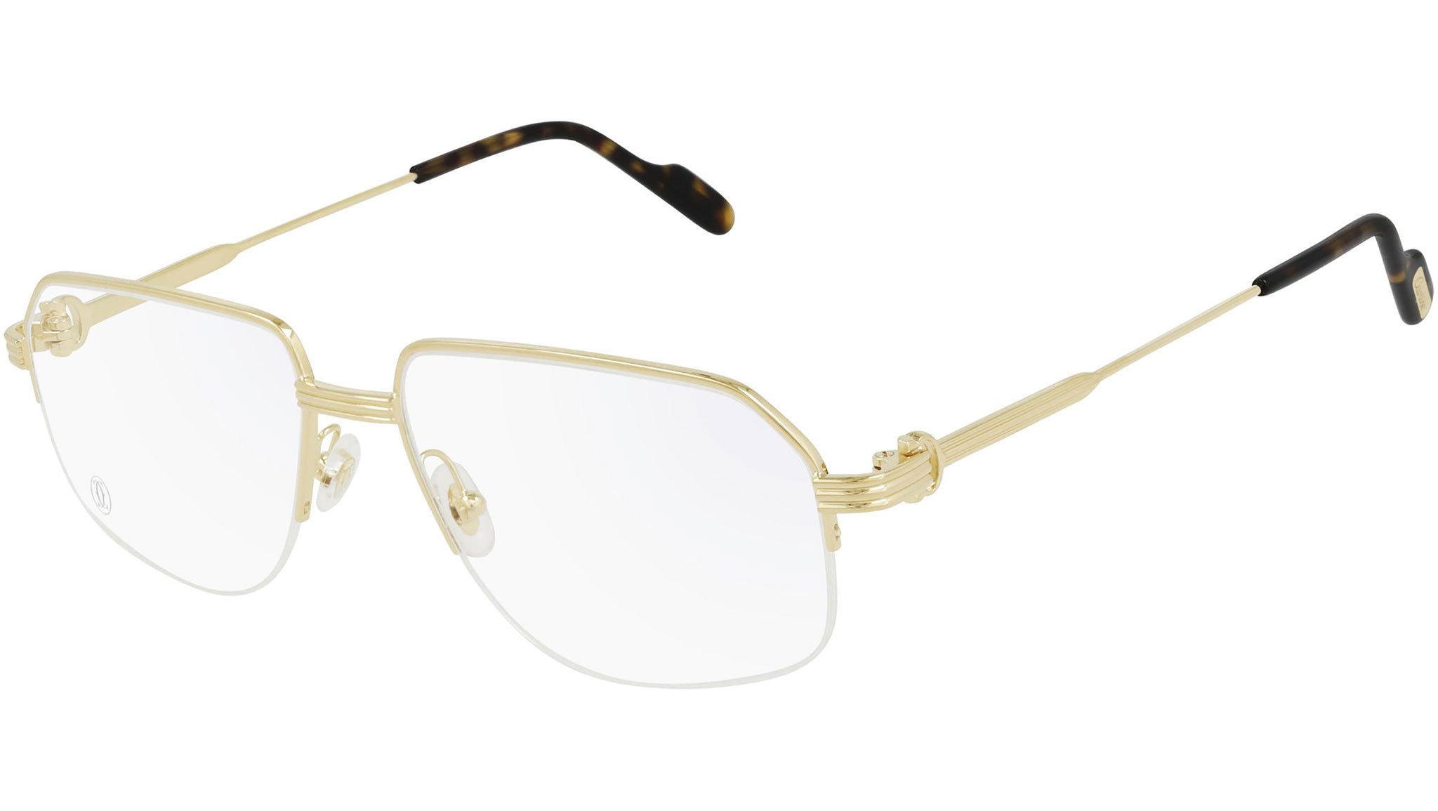 Cartier CT0285O 002 Shiny Gold Optical Frame - Main Image