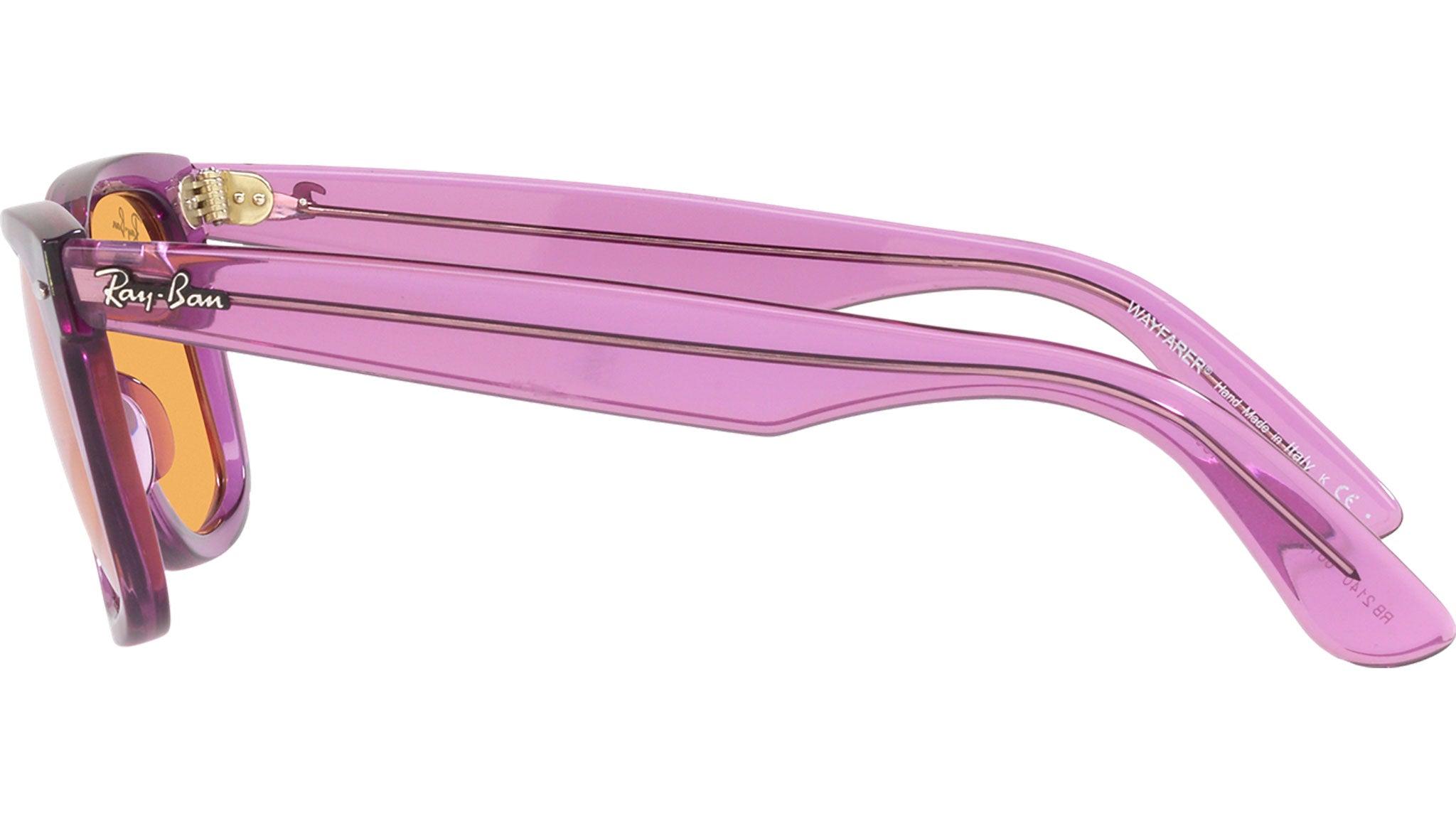 Ray-Ban Wayfarer RB2140 661313 Purple Sunglasses - eye-oo.com