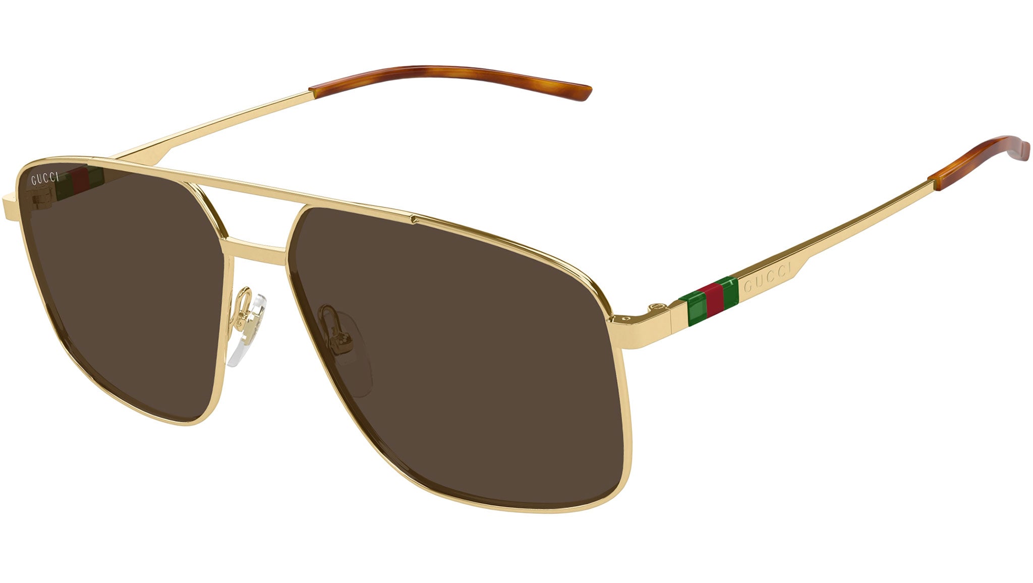 Gucci Sunglasses GG1676S 002 Shiny Endura Gold - eye-oo.com
