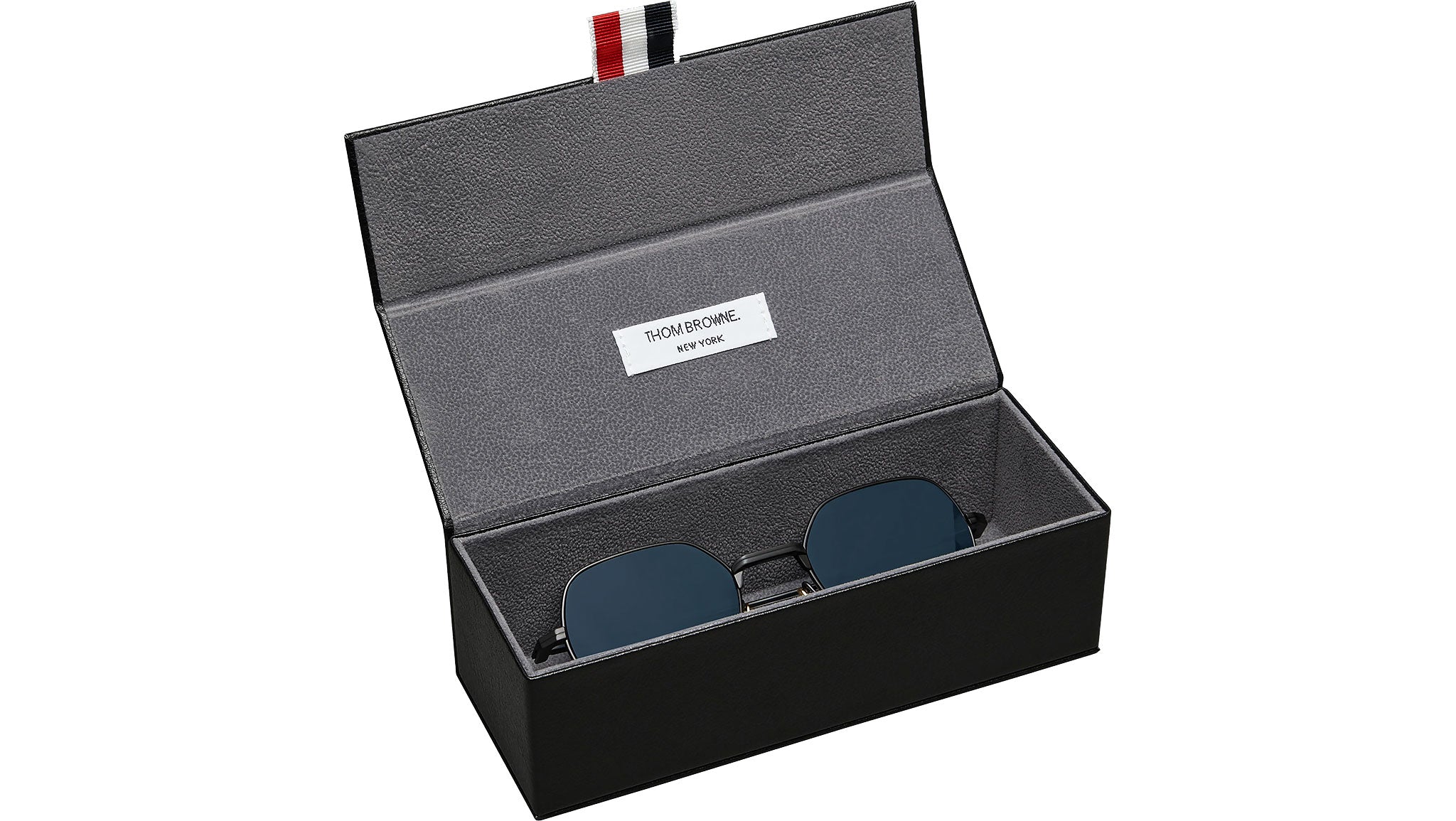 Thom Browne UES935A Sunlasses 005 Black Iron 18K Gold Plate - eye