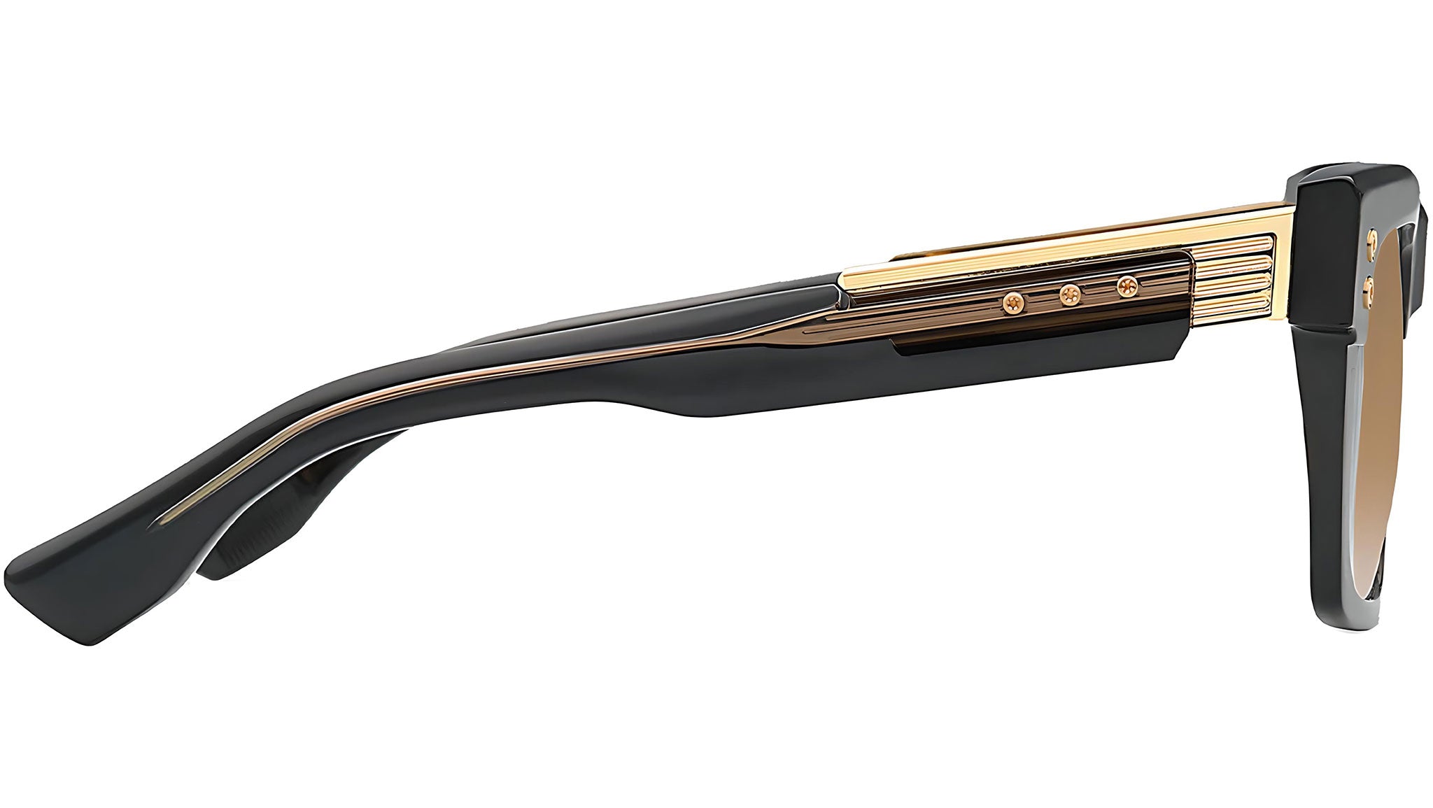 Dita Warthen DTS434 Sunglasses 01 Black / Yellow Gold - eye-oo.com