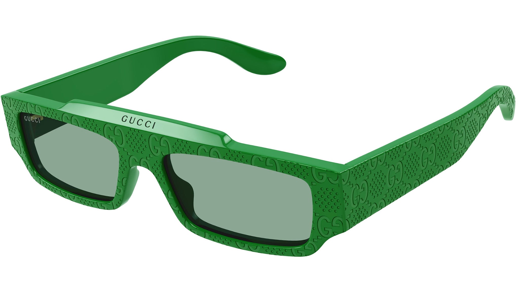 GREEN GUCCI SUNGLASSES GG 290/S Gucci Geometric Sunglasses GG0956S 001 Black/Green 54mm 956  main image 2