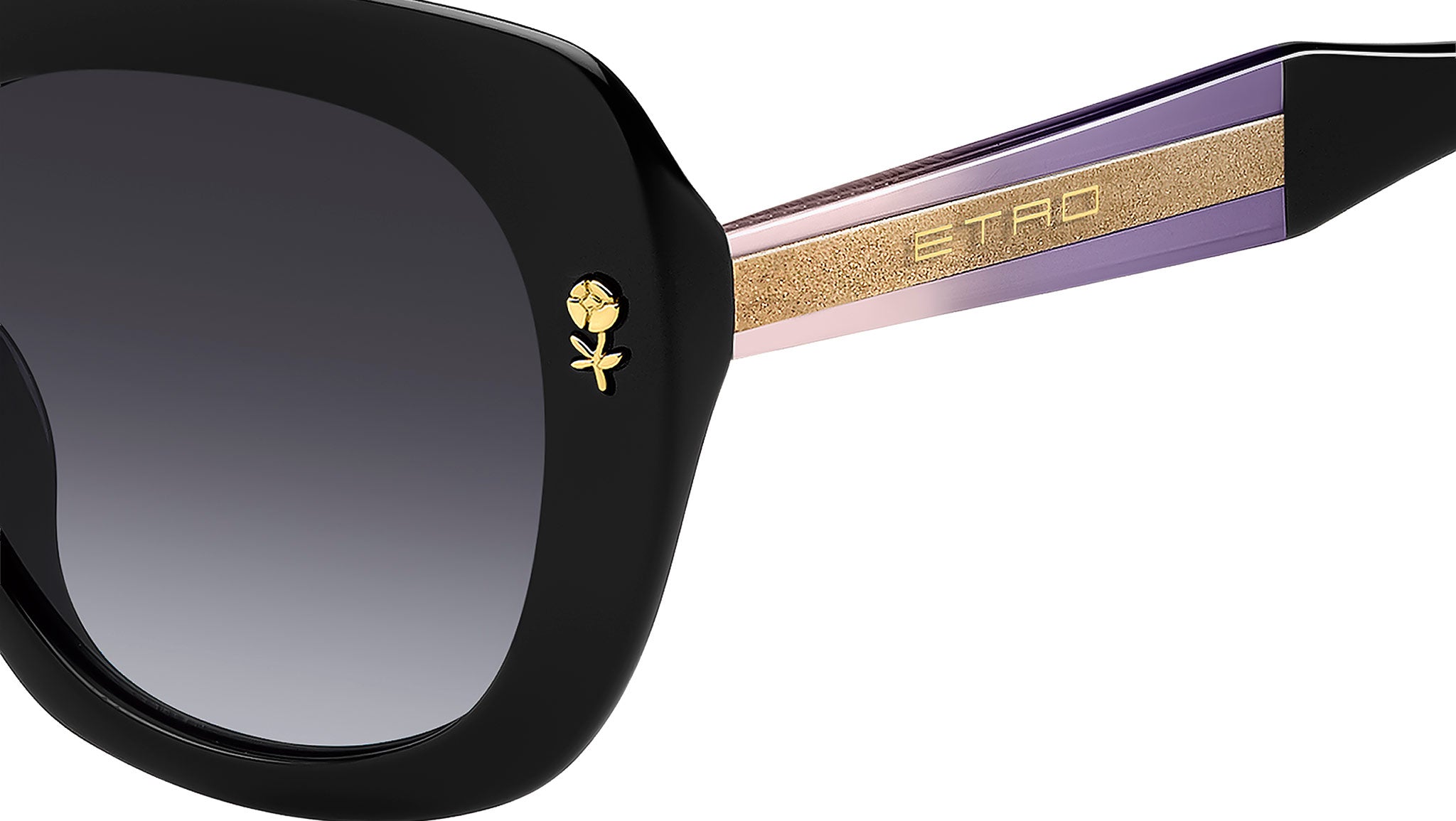 Etro エトロ サングラス ETRO 0091/F/S-8079O Black Etro 0091/F/S 807 9O Sunglasses Black - eye-oo.com