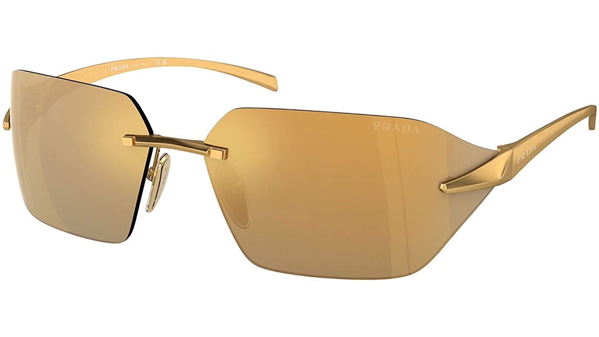 Prada PR A56S Sunglasses 15N80C Gold - eye-oo.com