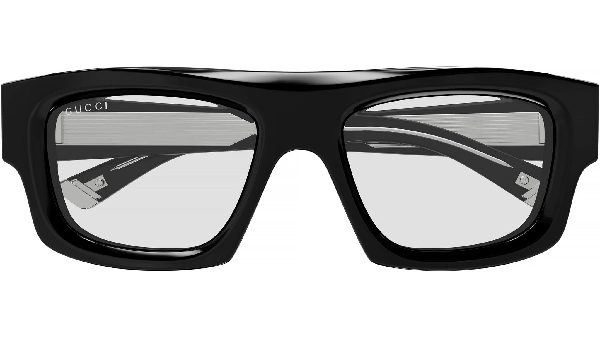 Gucci GG1926S 001 Rectangular Sunglasses Black - eye-oo.com