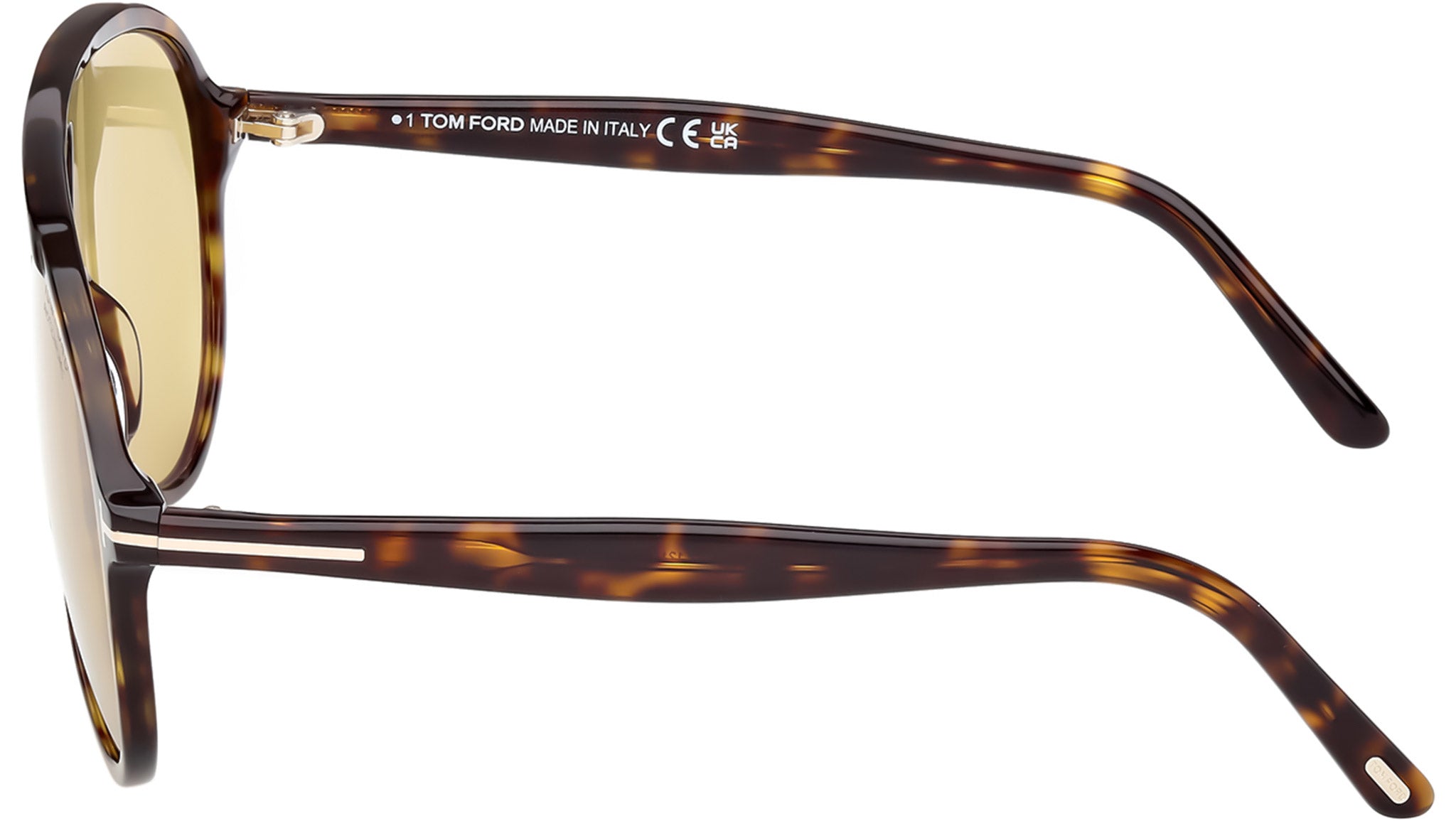 Tom Ford Vladimir Sunglasses FT1211 52E Dark Havana - eye-oo.com