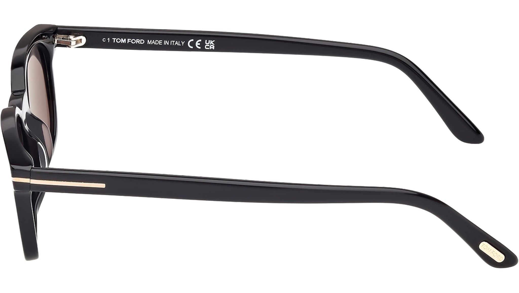 Tom Ford Miles-02 Sunglasses FT1300 01A Shiny Black - eye-oo.com