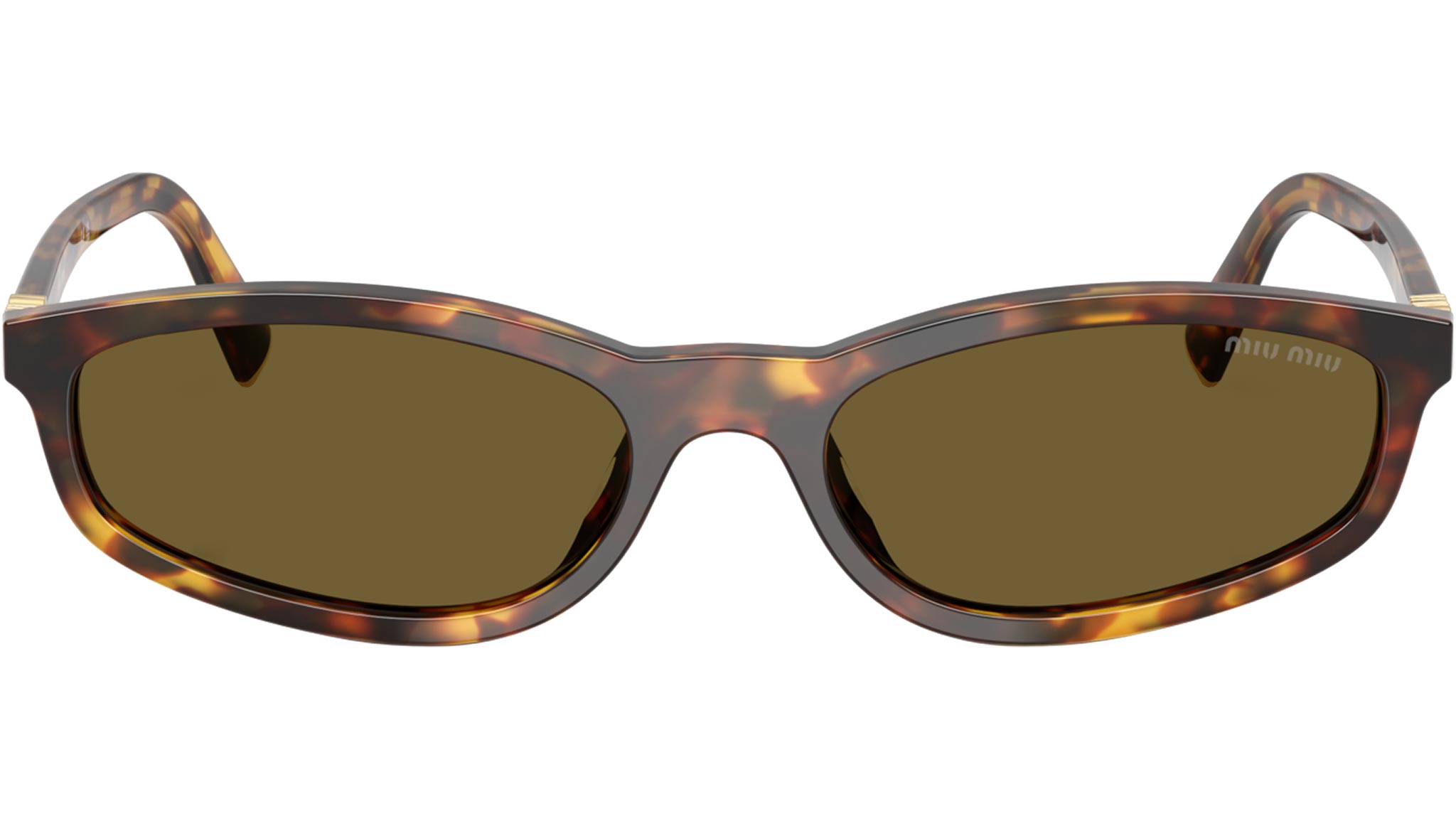MU A06S Miu Miu Sunglasses 14L09Z Honey Havana - eye-oo.com