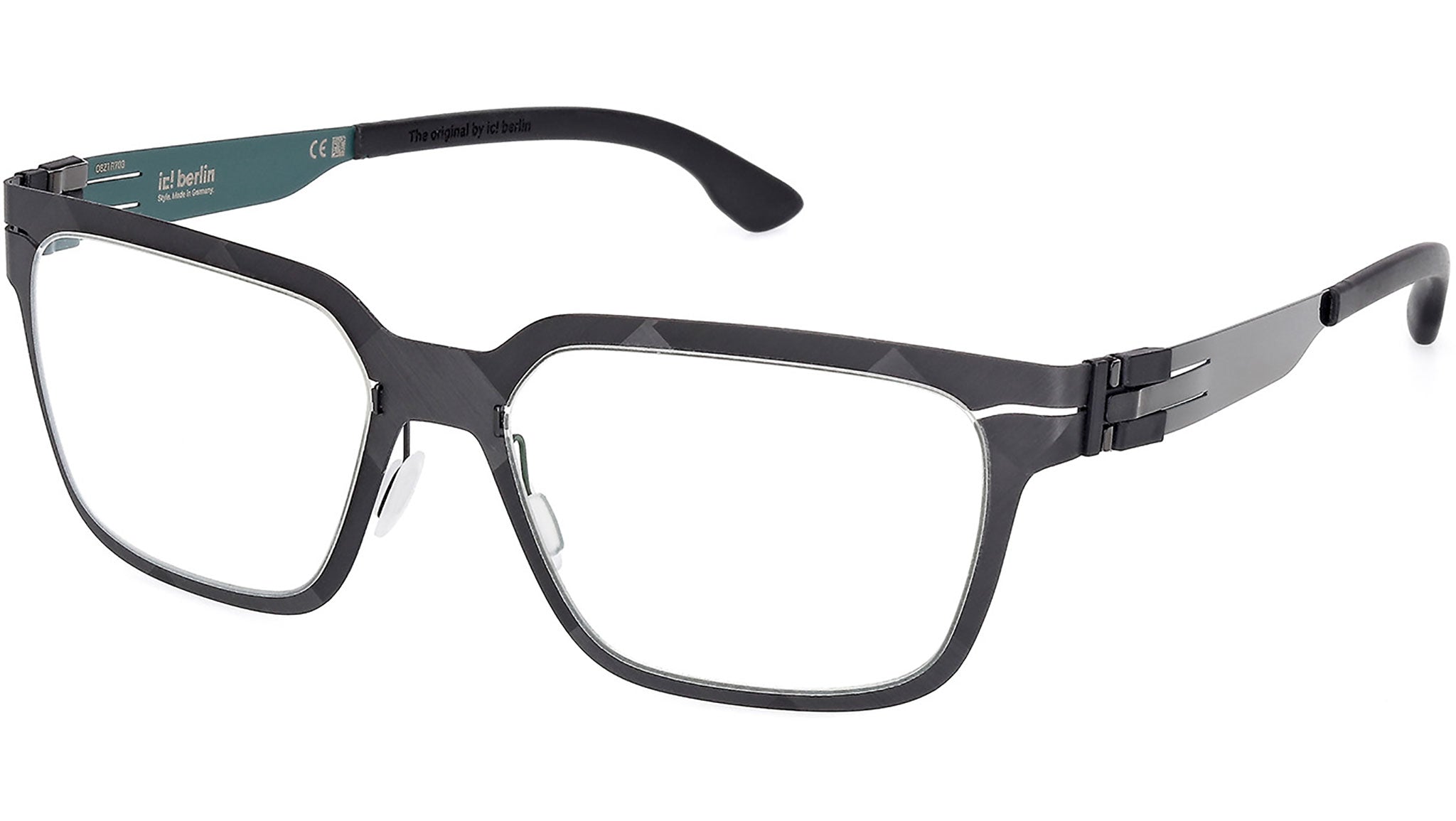ic! berlin FLX_09 Glasses IC5151 002 Matte Black - eye-oo.com