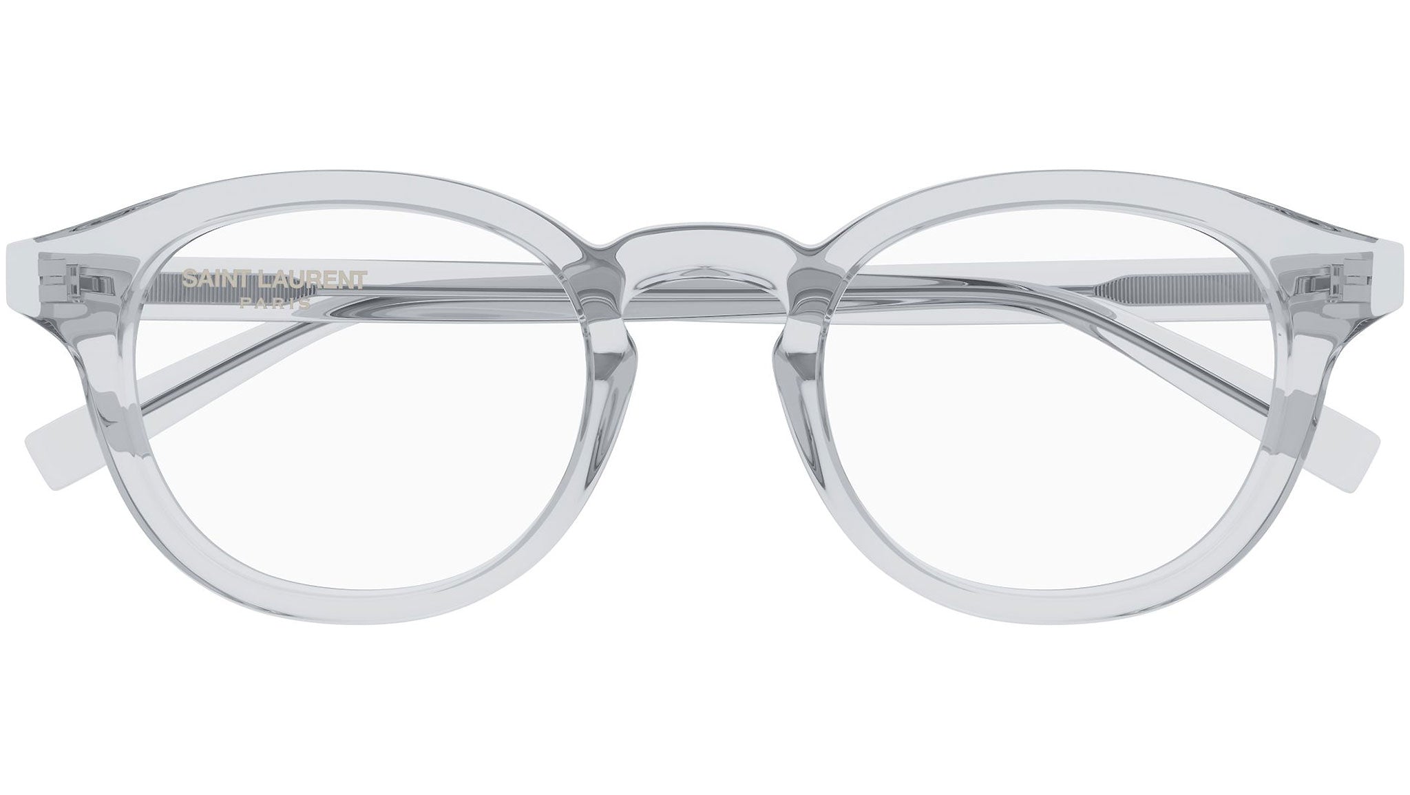 Saint Laurent SL 907 Glasses 009 Transparent Grey - eye-oo.com