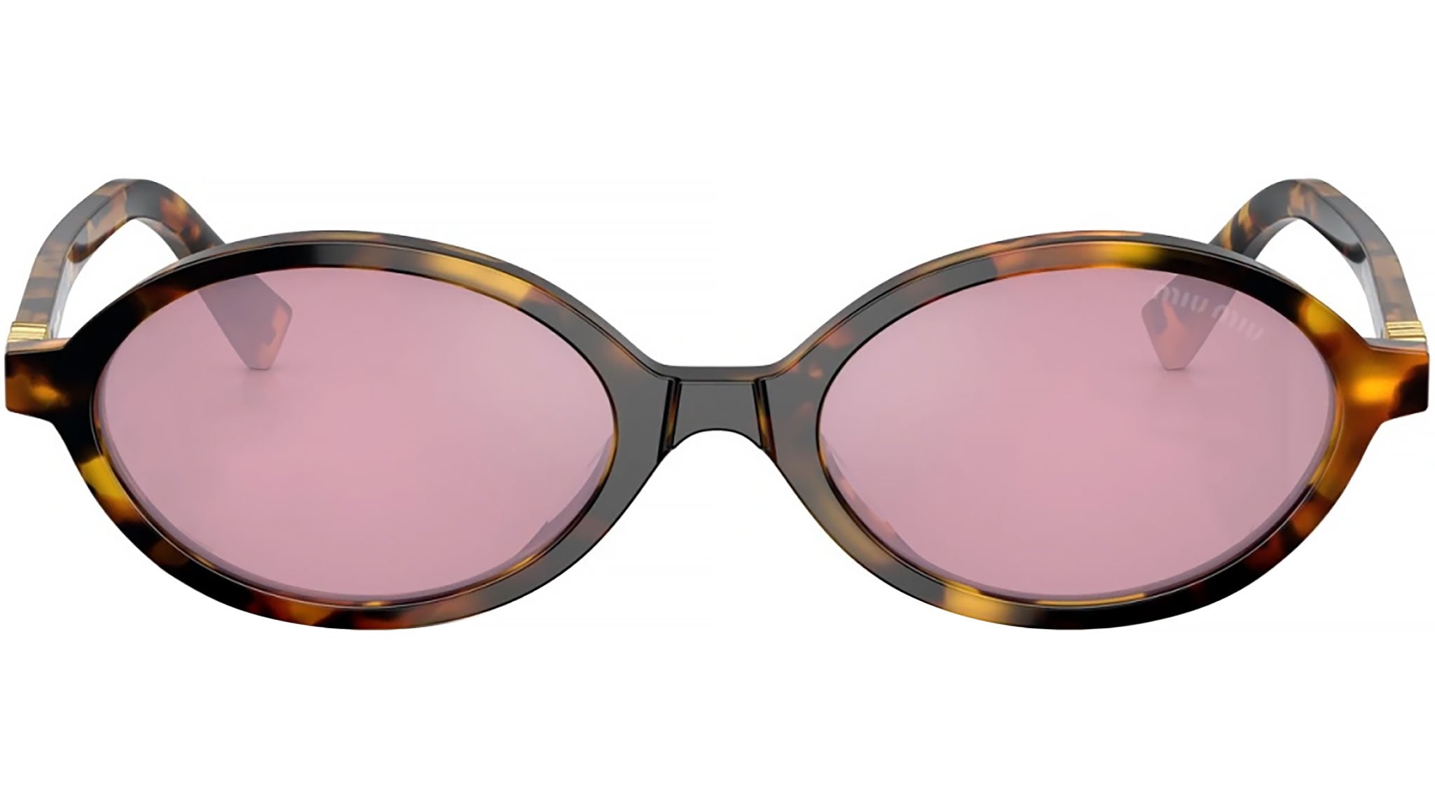 Miu Miu MU 04ZS Sunglasses VAU50D Tortoise - eye-oo.com