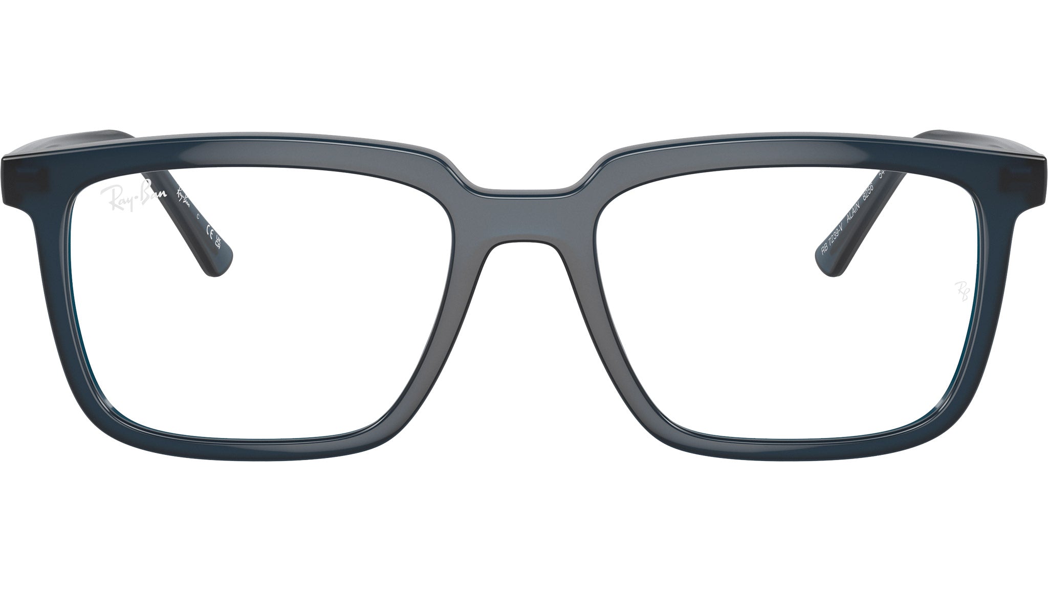 その他 raian Alain RB7239 Ray-Ban Glasses 8256 Opal Dark Blue - eye-oo.com