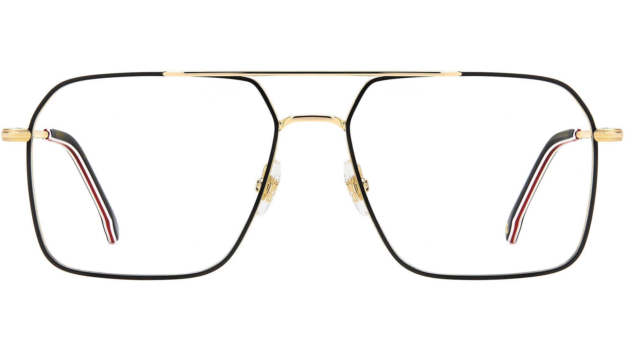 Lunettes De Vue Carrera 336 2M2 Noir Et Or - Taille 57/16/145 Pour Homme - Neuves Avec étiquettes