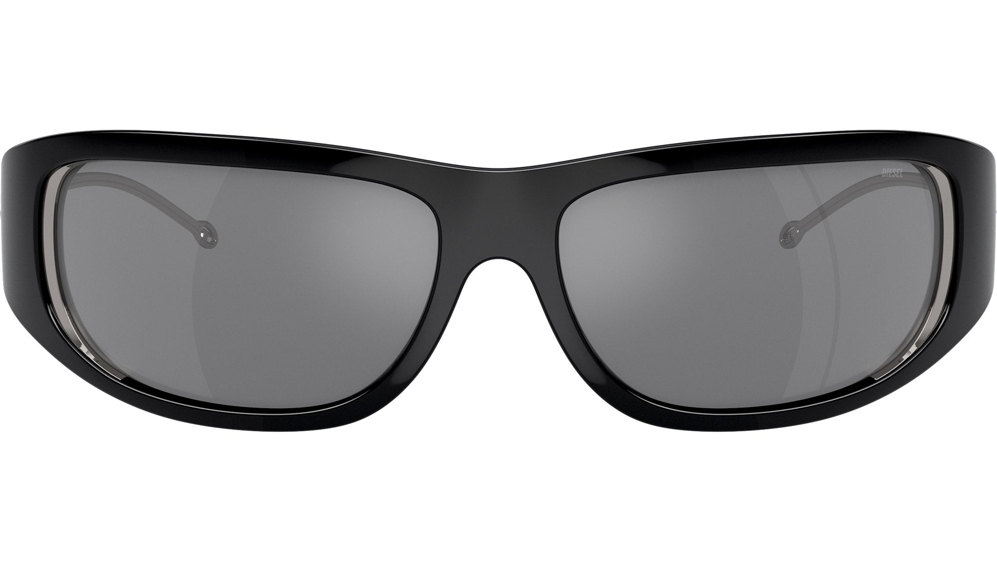Diesel DL3001 Sunglasses 501/6G Shiny Black - eye-oo.com