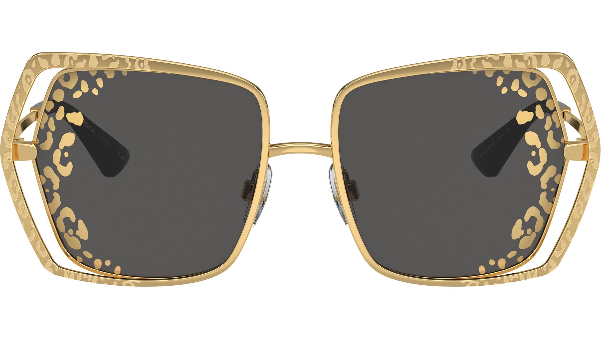 Dolce & Gabbana DG2306 Sunglasses 02/GT Gold - eye-oo.com