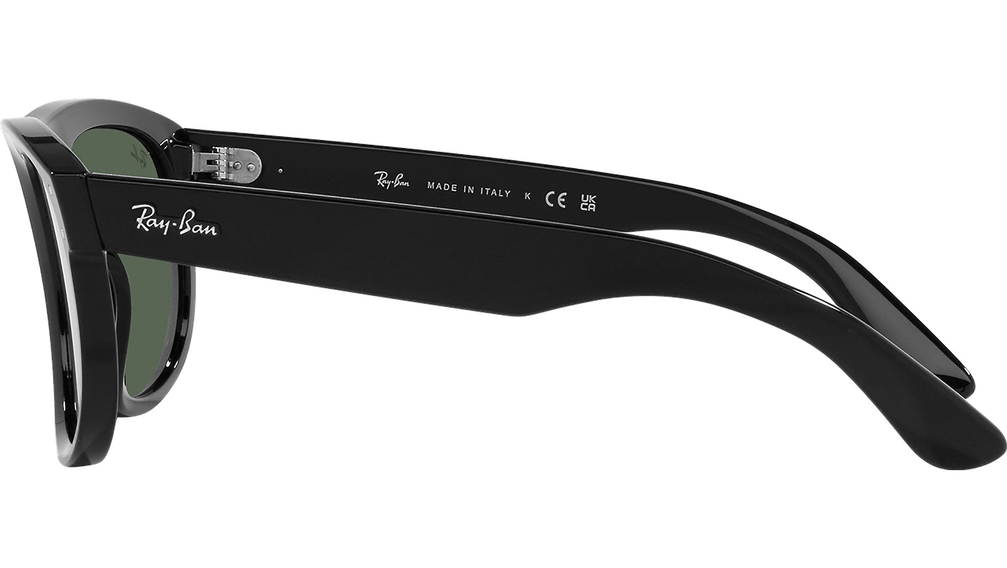 Ray-Ban Boyfriend Reverse RBR0501S 6677VR Black Sunglasses eye