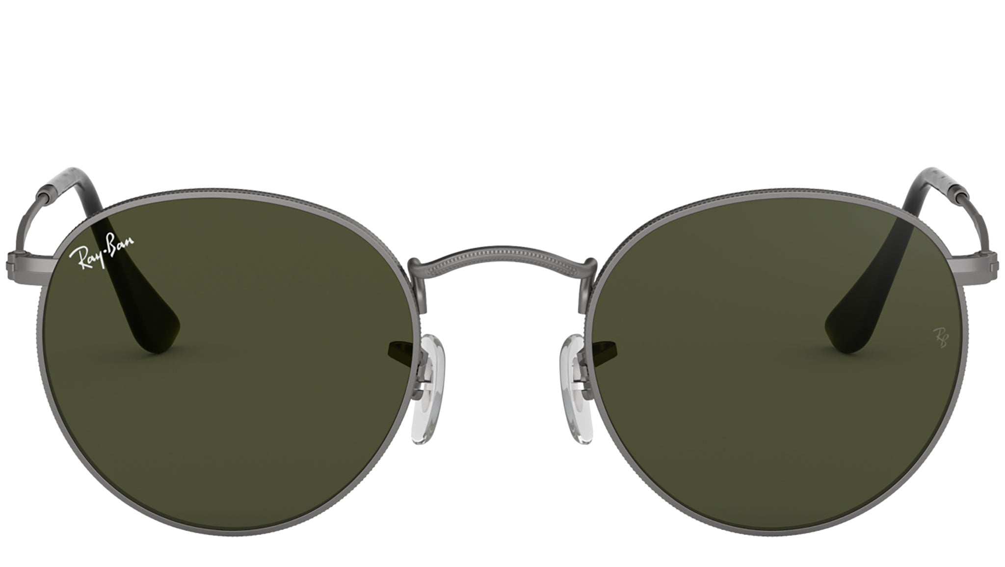 Ray-Ban Round Metal RB3447 029 Gunmetal Sunglasses - eye-oo.com