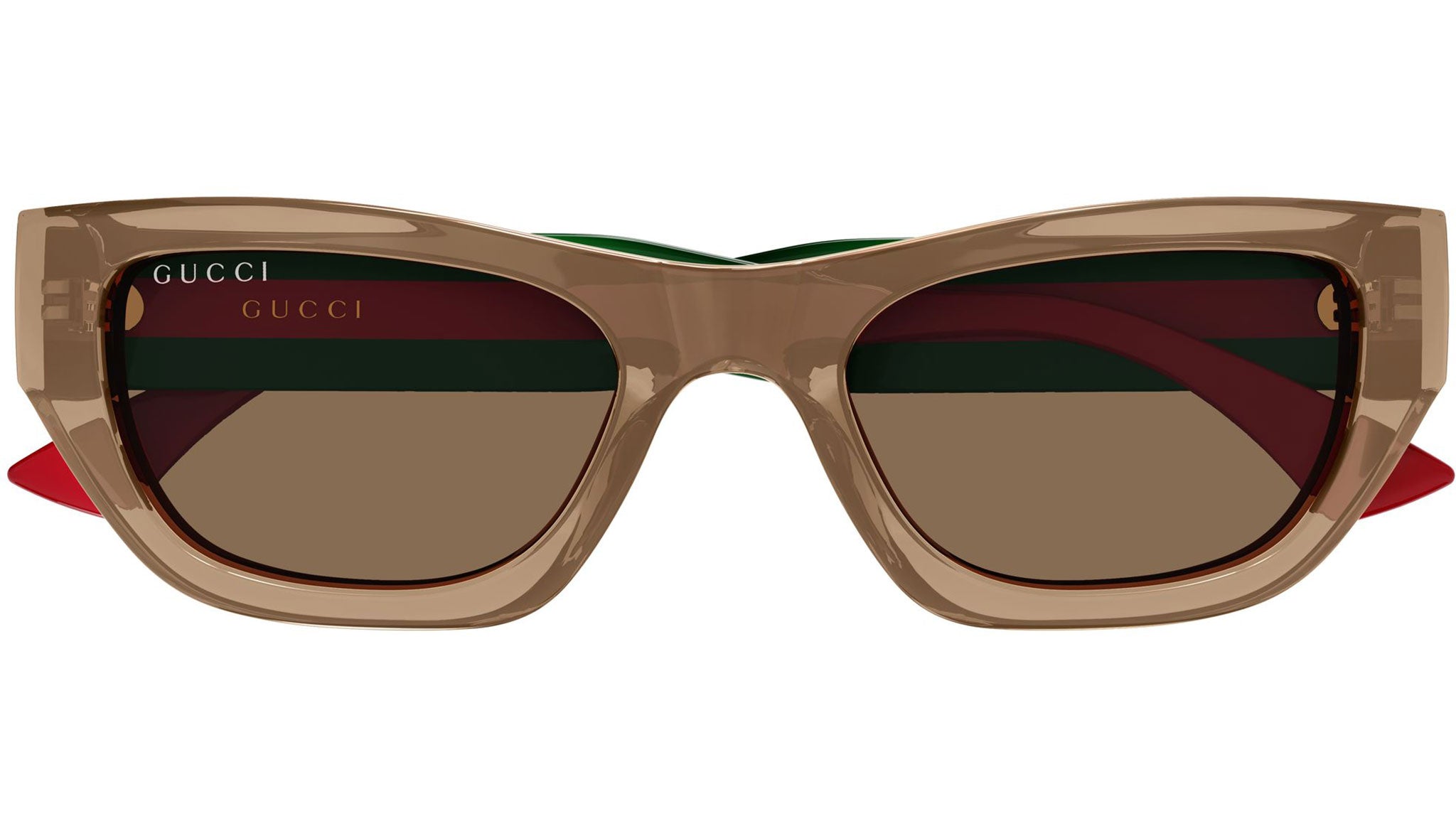 Gucci GG2116S 004 Brown Sunglasses - eye-oo.com
