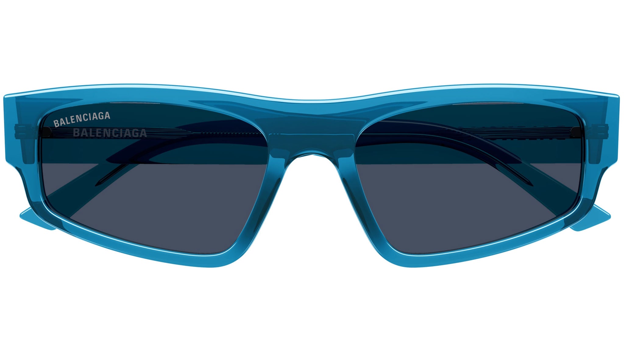 Balenciaga BB0305S Sunglasses 004 Transparent Blue - eye-oo.com
