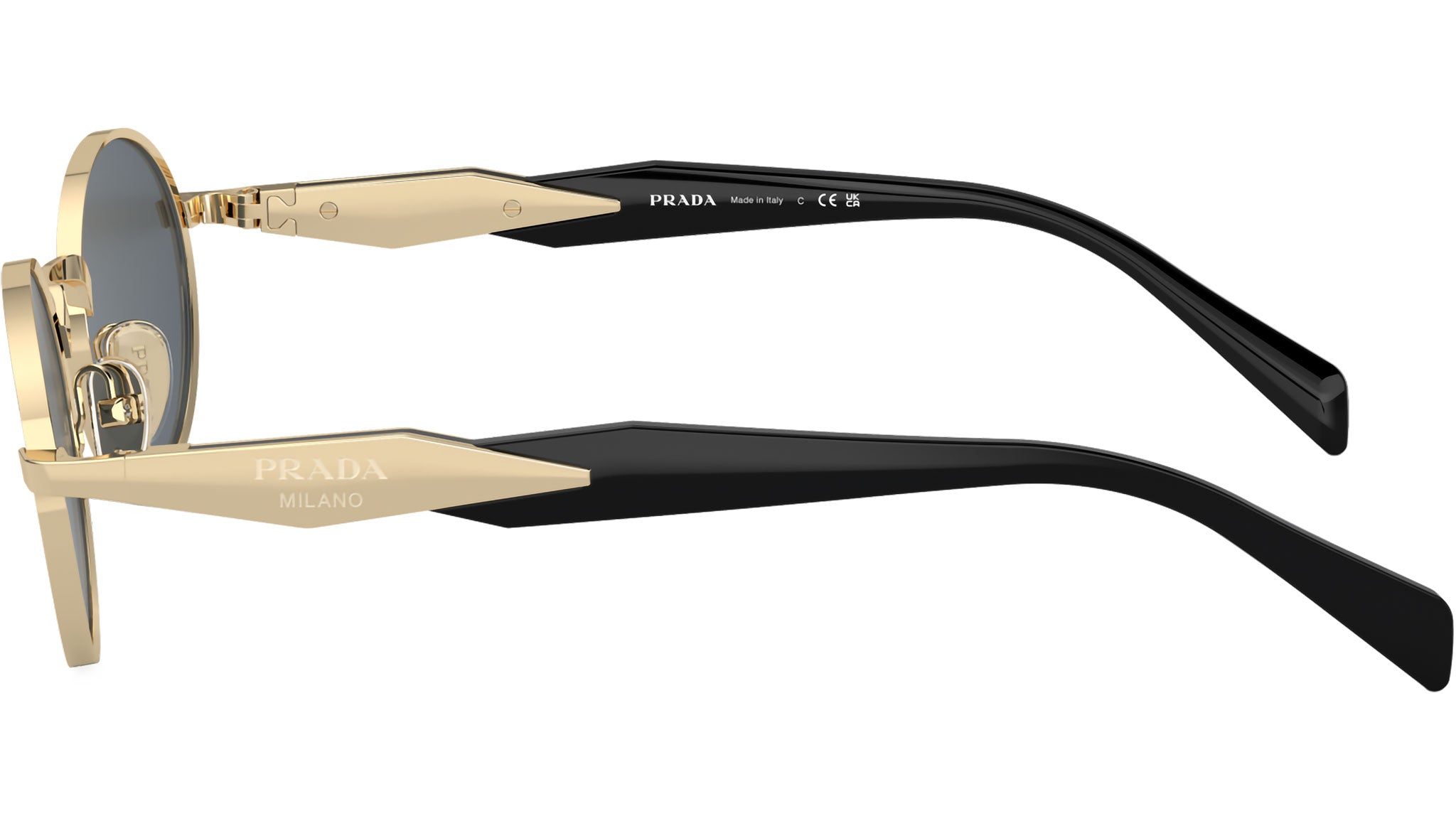 Prada PR 65ZS ZVN09T Sunglasses Gold - eye-oo.com