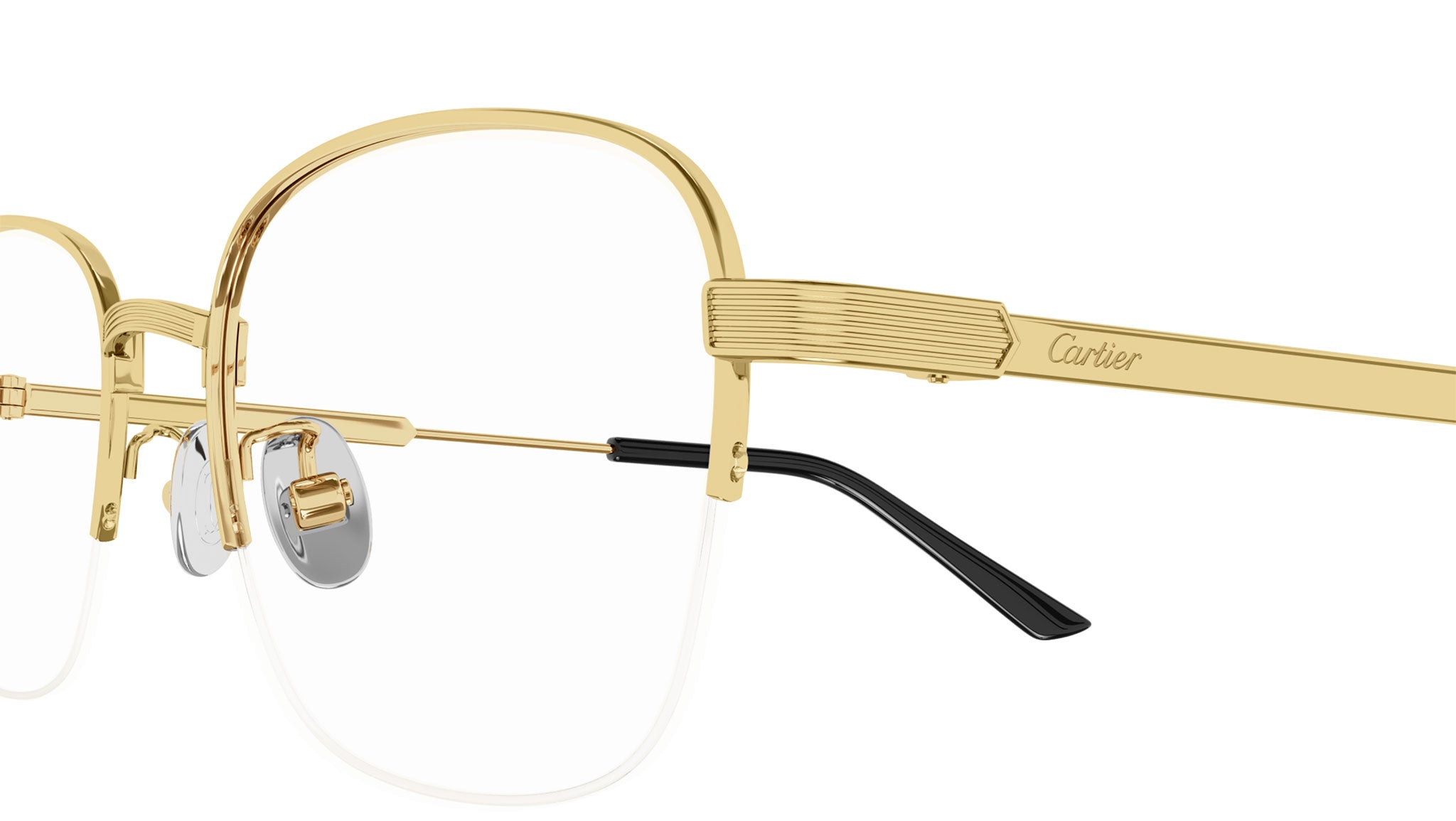 Cartier ゴールド フォトフレーム Cartier Première CT0382O Eyeglasses Shiny Gold - eye-oo.com