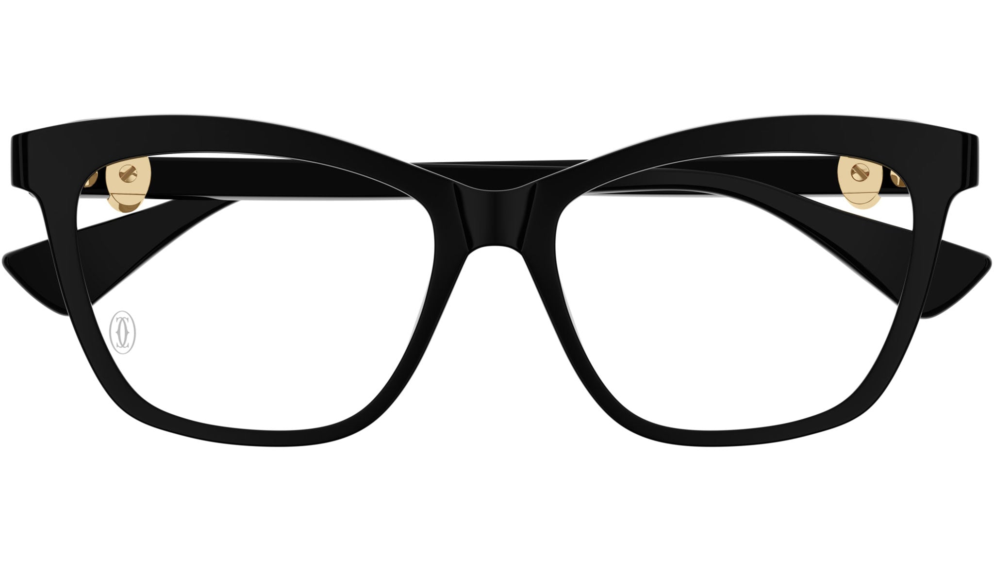 Cartier CT0526O 001 Eyeglasses Black Black - eye-oo.com