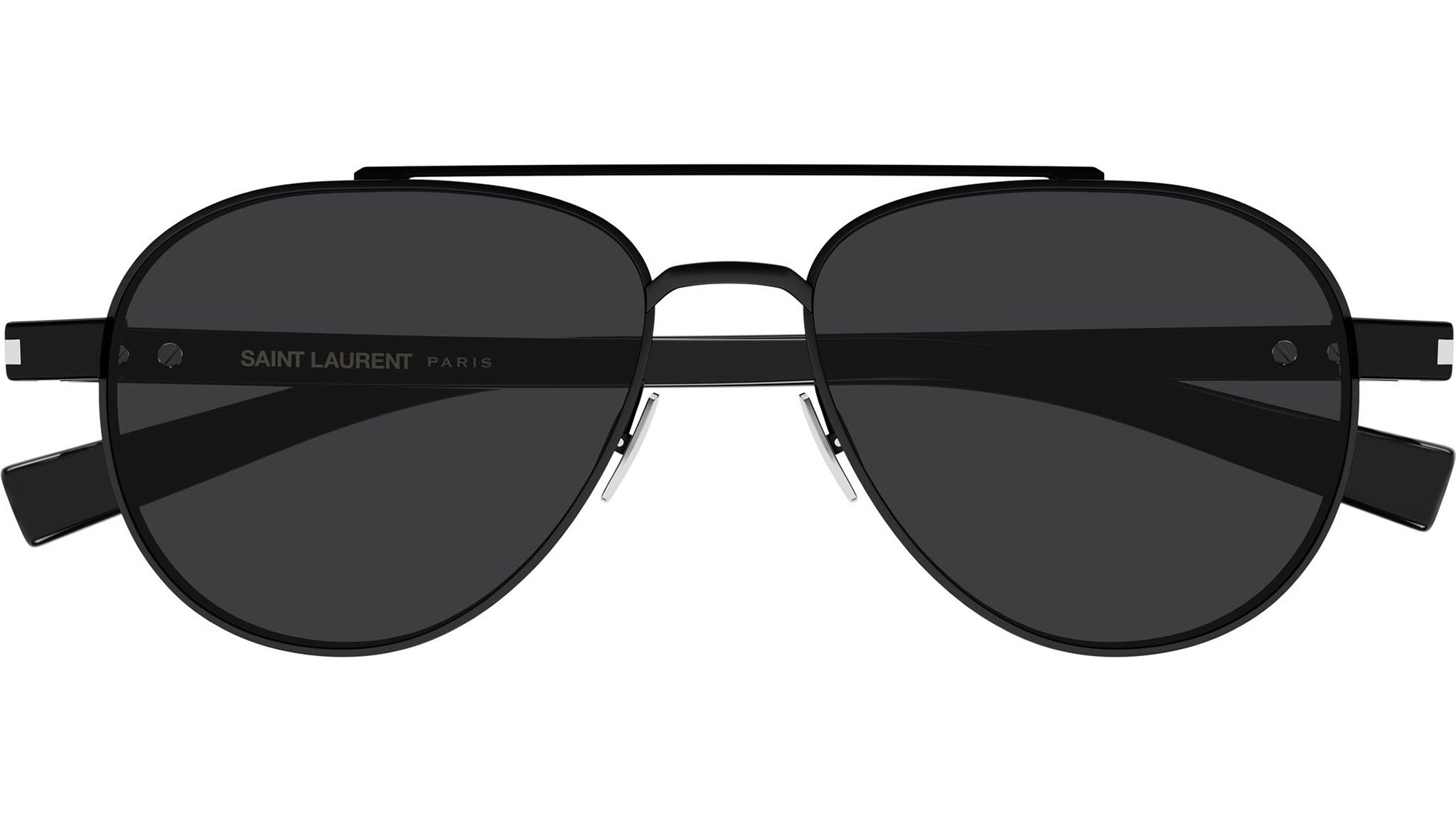 Saint Laurent SL843 001 54-15-145 Black Dk Grey Lenses Sunglasses AUTHENTIC YSL Saint Laurent Sun SL 843 001 Sunglasses - Pretavoir main image 4