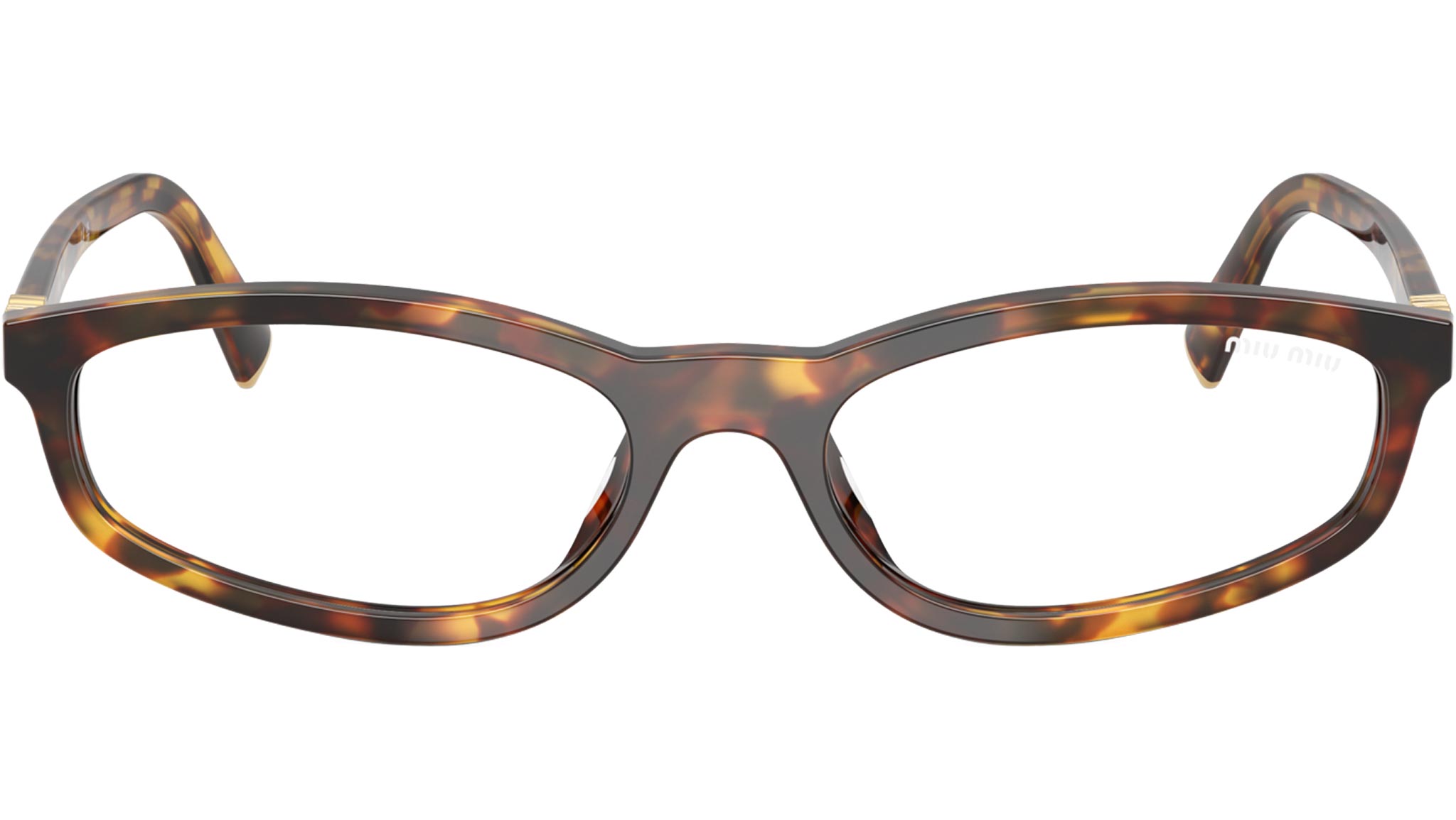 極美品　miu miu　SMU06L　ブラウンレンズ　べっ甲柄フレーム MU A06S Miu Miu Sunglasses 14L08N Honey Havana - eye-oo.com