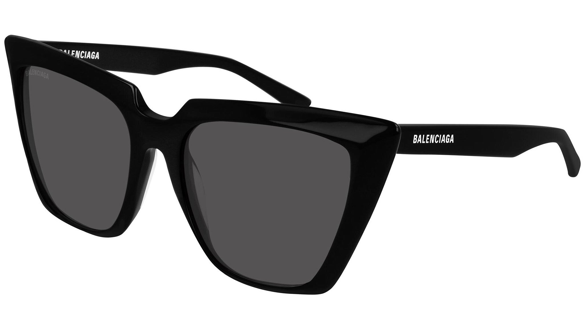 Balenciaga Cateye Sunglasses BB0046S 001 Black 55mm Balenciaga BB0046S Women main image 4