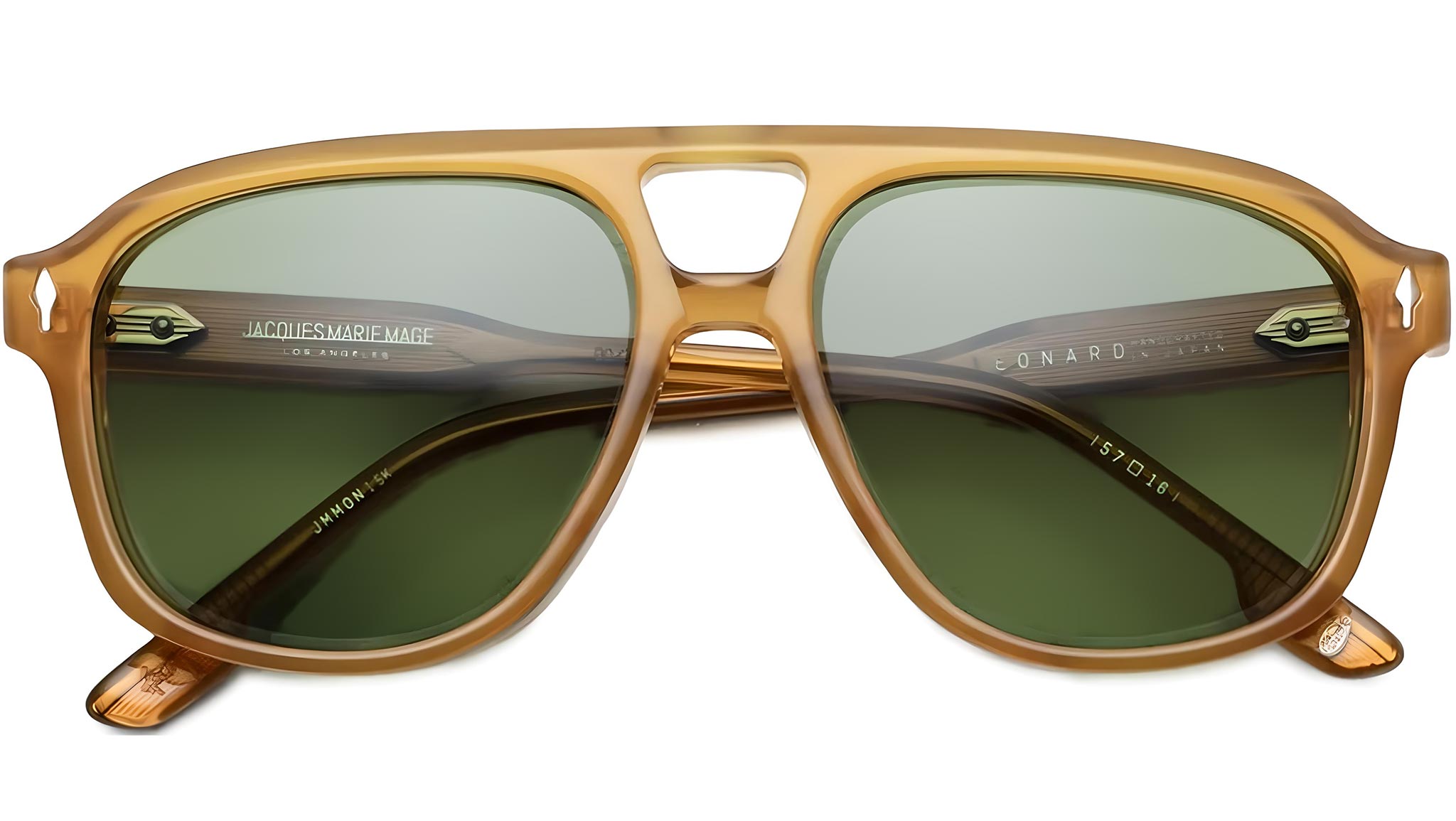 Jacques Marie Mage Leonard Honey Sunglasses - eye-oo.com