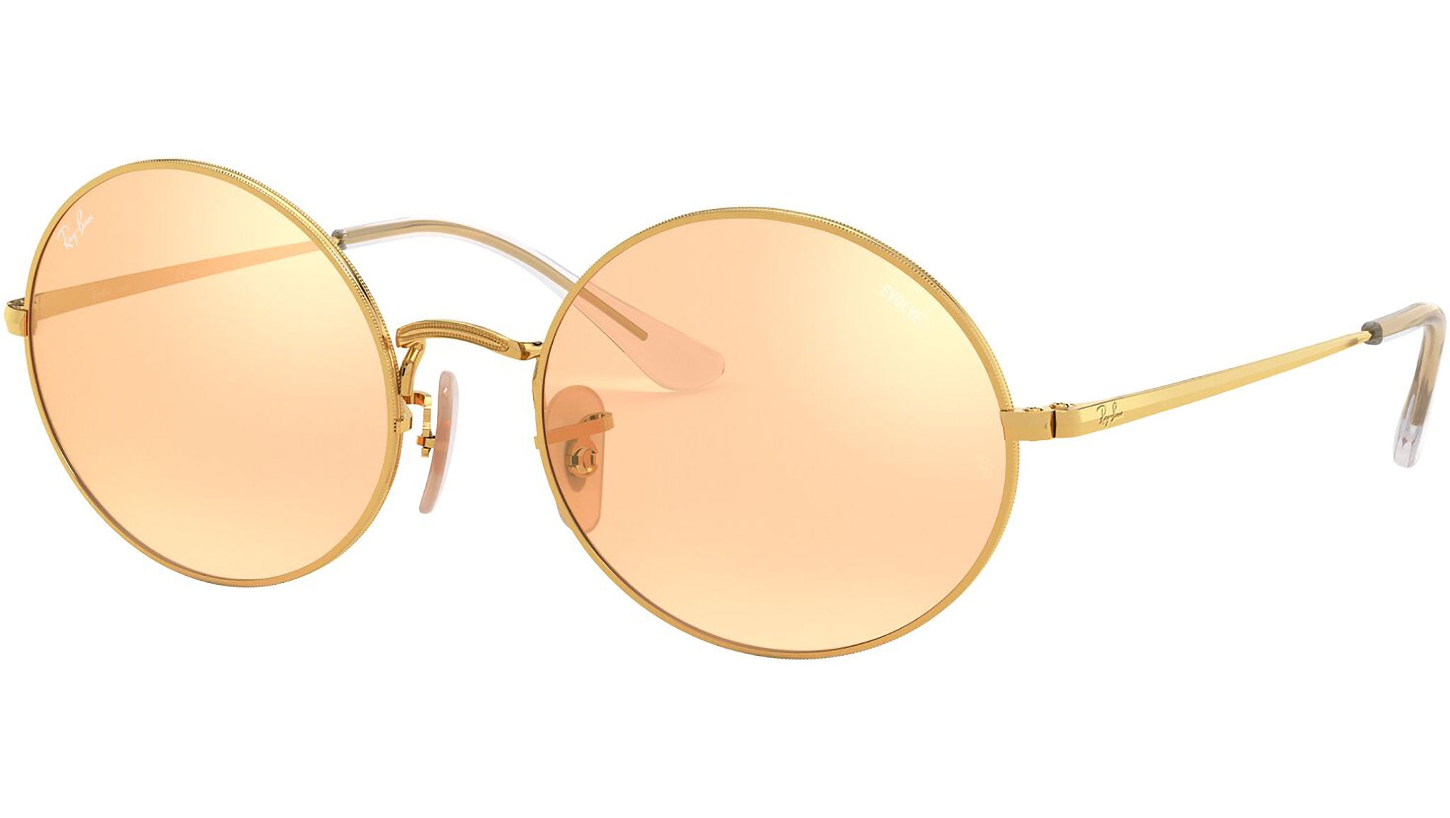 Orange Ray Ban Evolve Round Ray-Ban Accessories Ray Ban 3447 Round