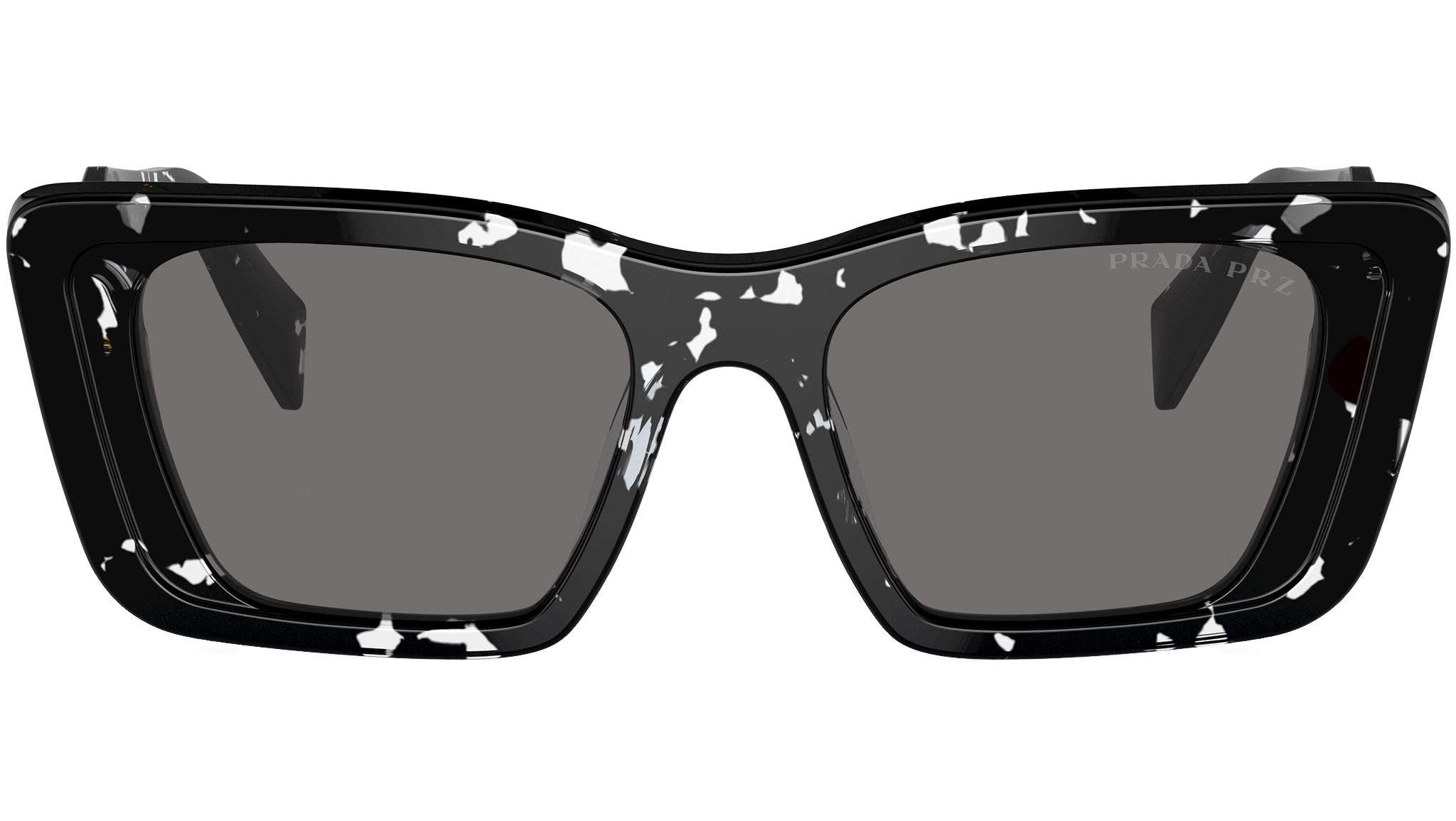 Prada PR 08YS Sunglasses 15S5Z1 Black Crystal - eye-oo.com display picture 2