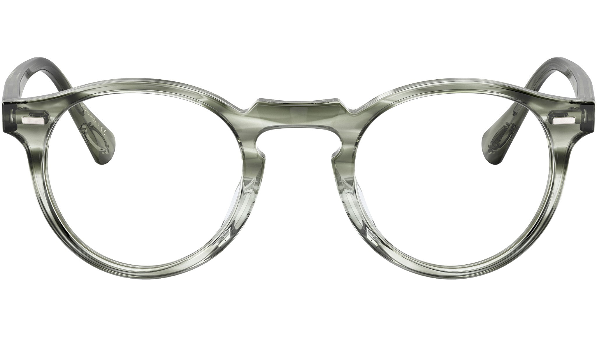 OLIVER PEOPLES JESSON Sunglasses Washed Jade W/Radiant Grey Lens Made in Italy Oliver Peoples R-14 with Silver frame and G-15 Polar lenses  main image 2