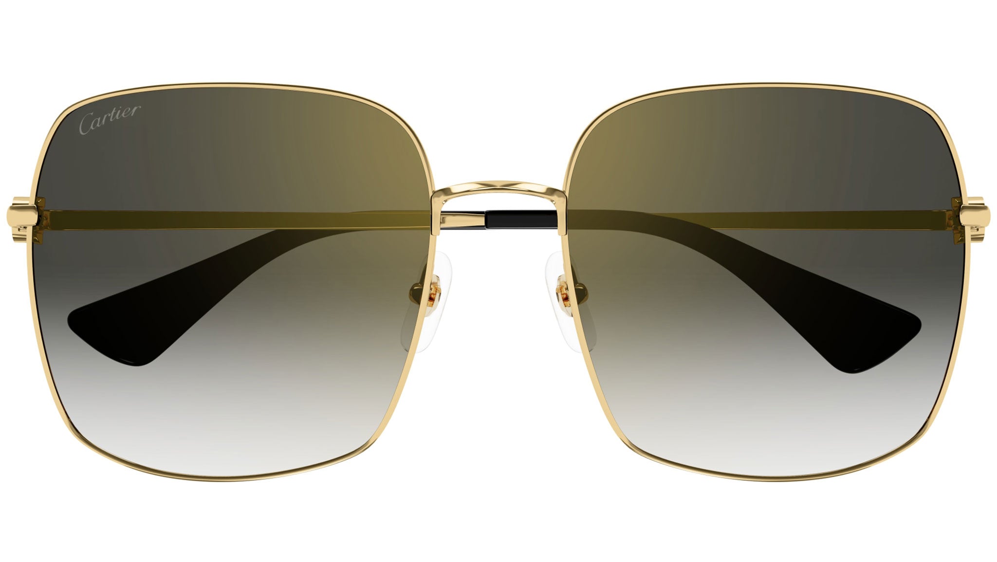 Cartier CT0401S 001 Shiny Gold Sunglasses - eye-oo.com