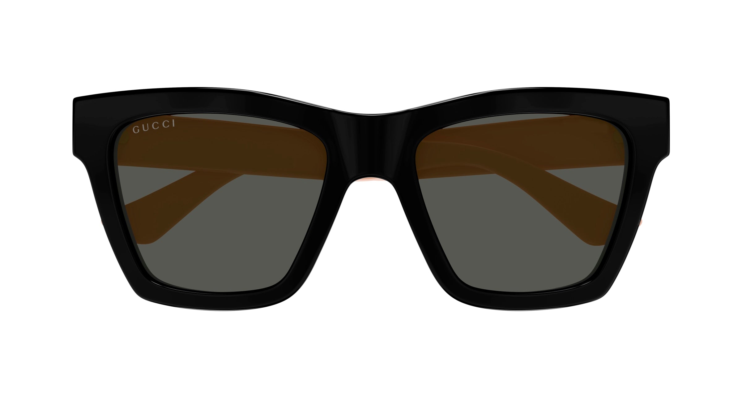 Gucci GG1714S 006 Black Grey Cat Eye Sunglasses - eye-oo.com