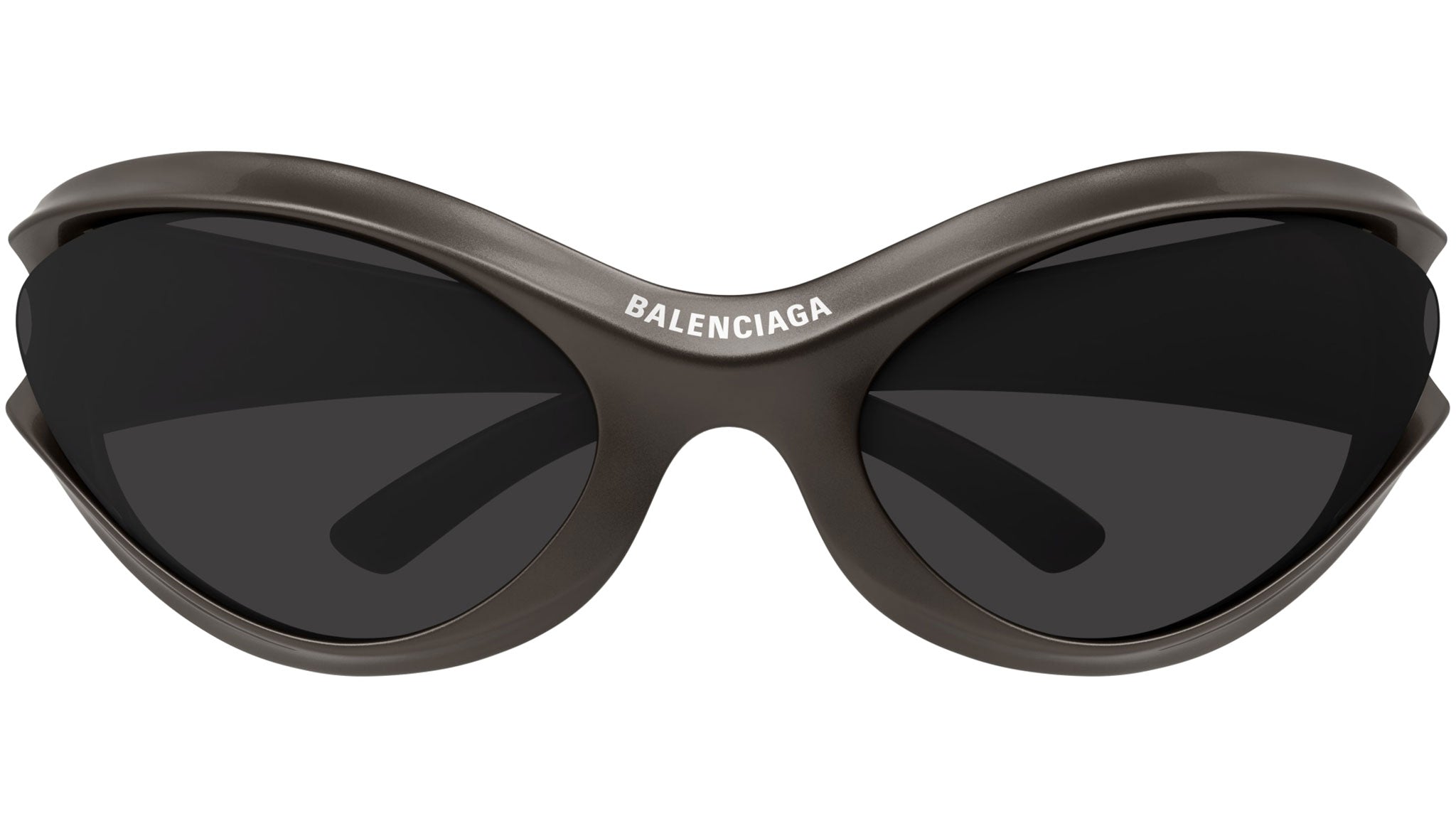 Balenciaga BB0317S Sunglasses 003 Shiny Grey - eye-oo.com