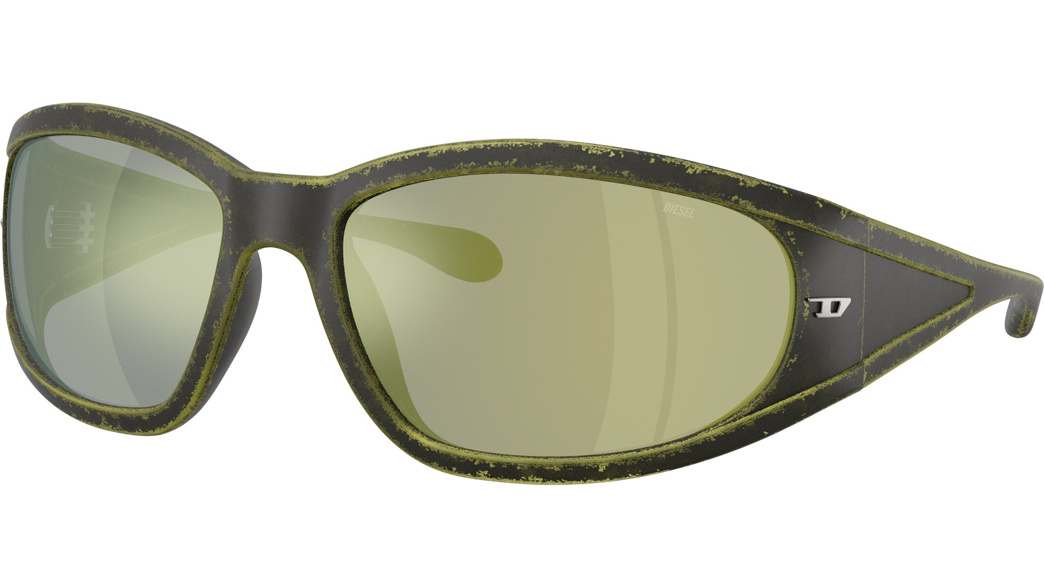 DIESEL サングラス Diesel DL3002 Sunglasses 511/J2 Rusty Green Black - eye-oo.com