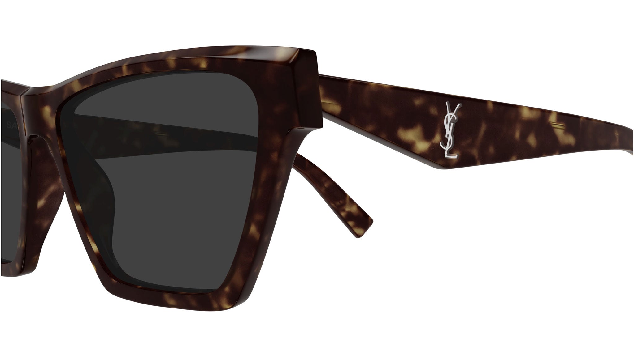 Saint Laurent SL M103 006 Dark Havana - eye-oo.com