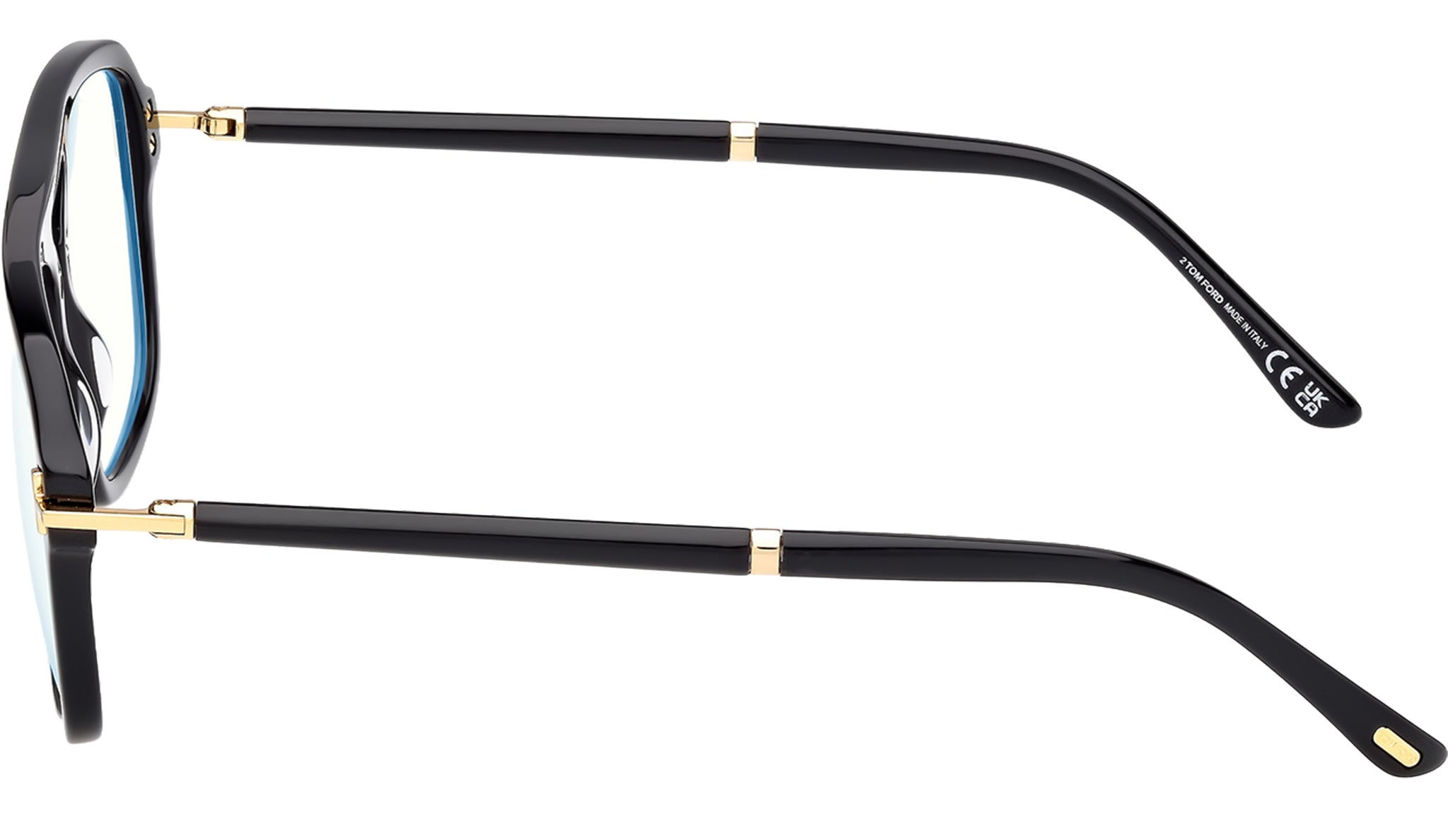 Tom Ford FT6086-B Glasses 001 Shiny Black - eye-oo.com