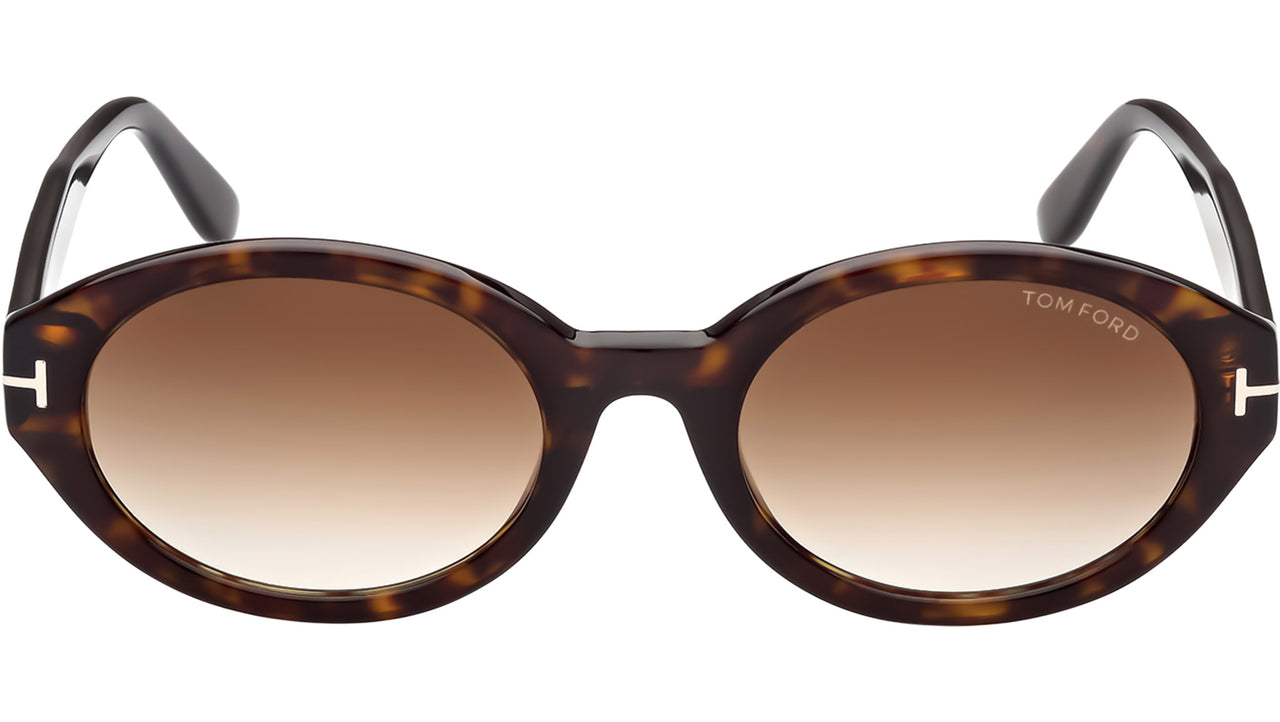 Genevieve-02 FT0916 52F Dark Havana Brown